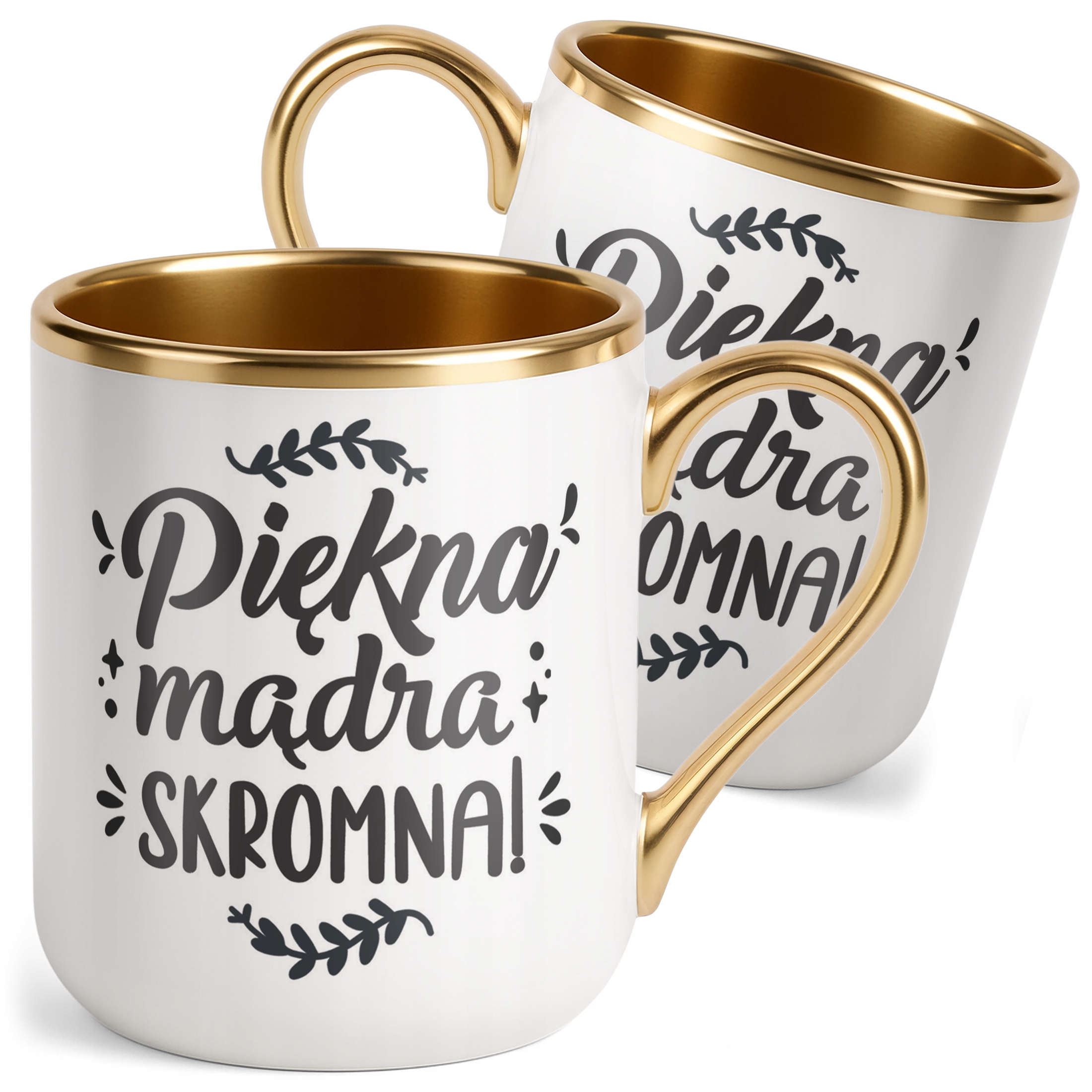Kubek Premium Złoty Dzień Kobiet Zabawny Prezent Upominek Dla Kobiety