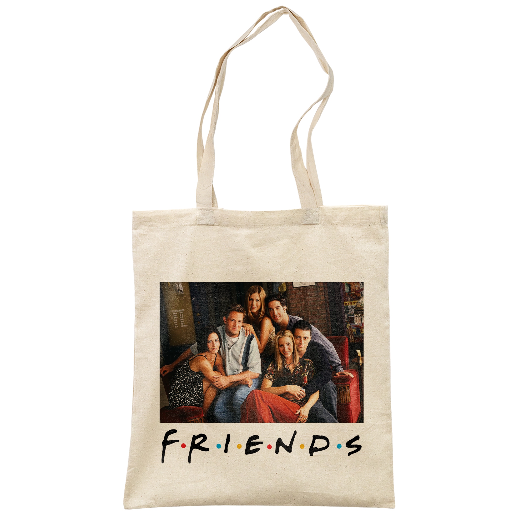 Torba bawełniana na zakupy Friends Przyjaciele Dla Fanów Serialu Prezent