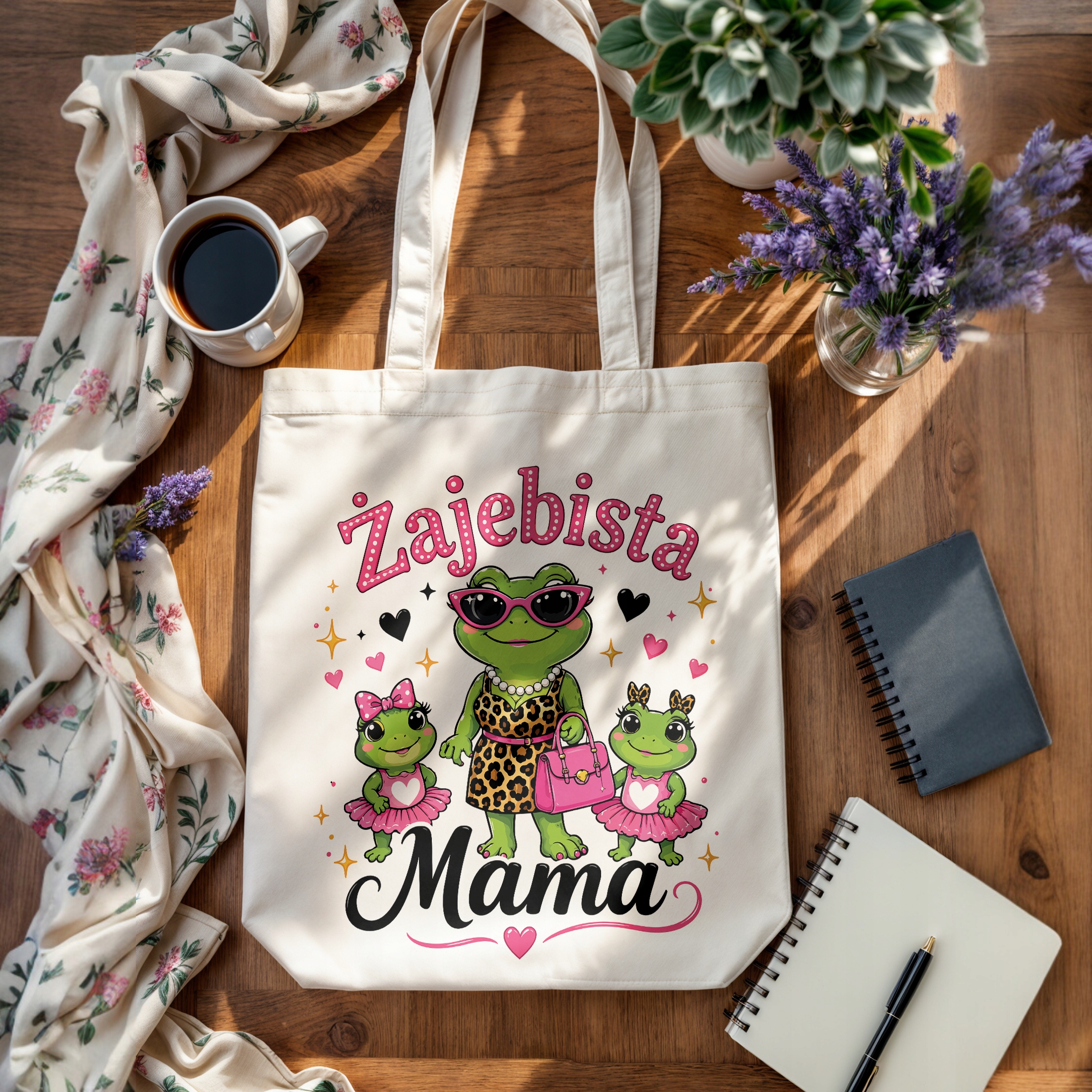 Dzień Matki prezent dla mamy torba bawełniana premium oryginalny upominek