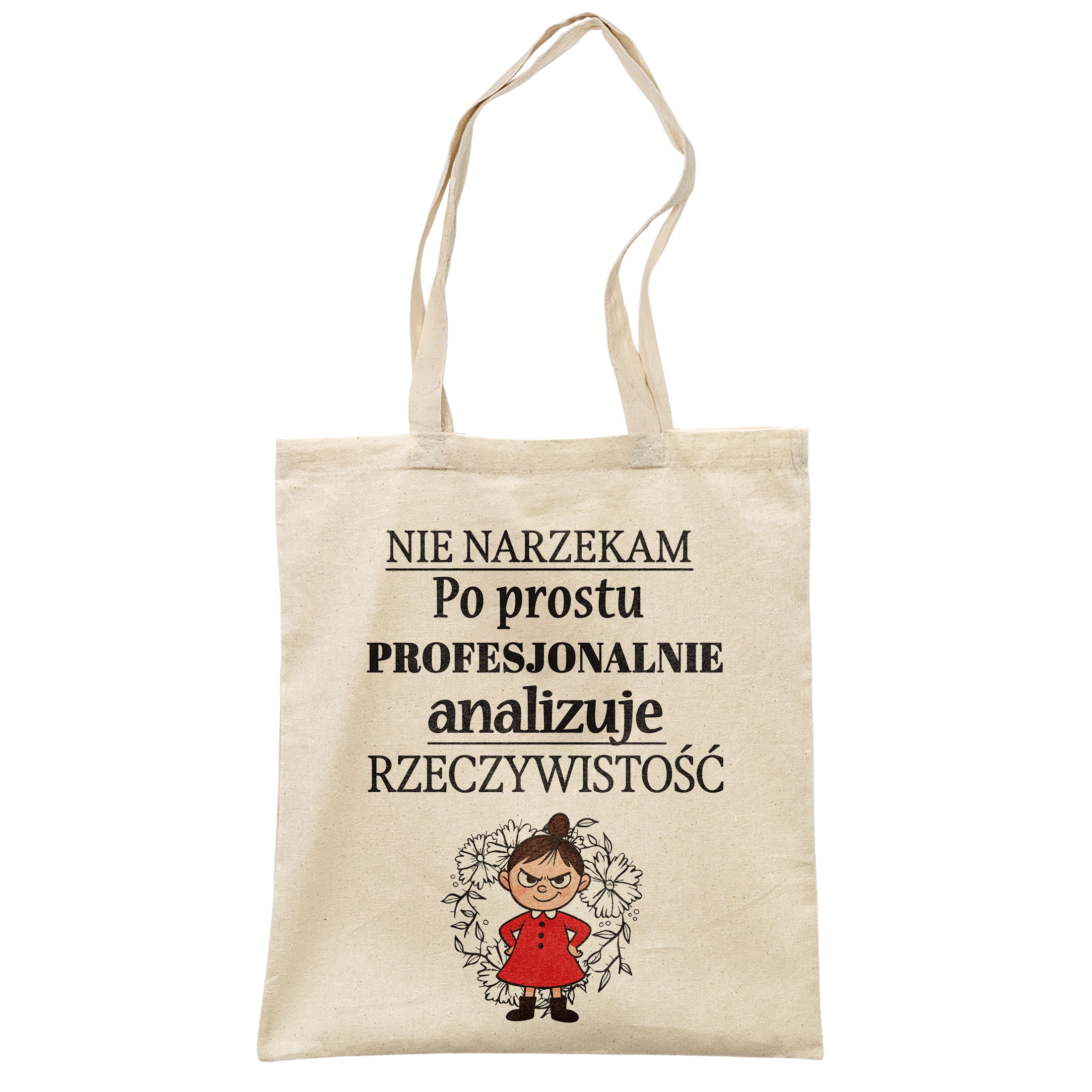 Torba bawełniana na zakupy Dzień Kobiet Prezent Zabawny Upominek