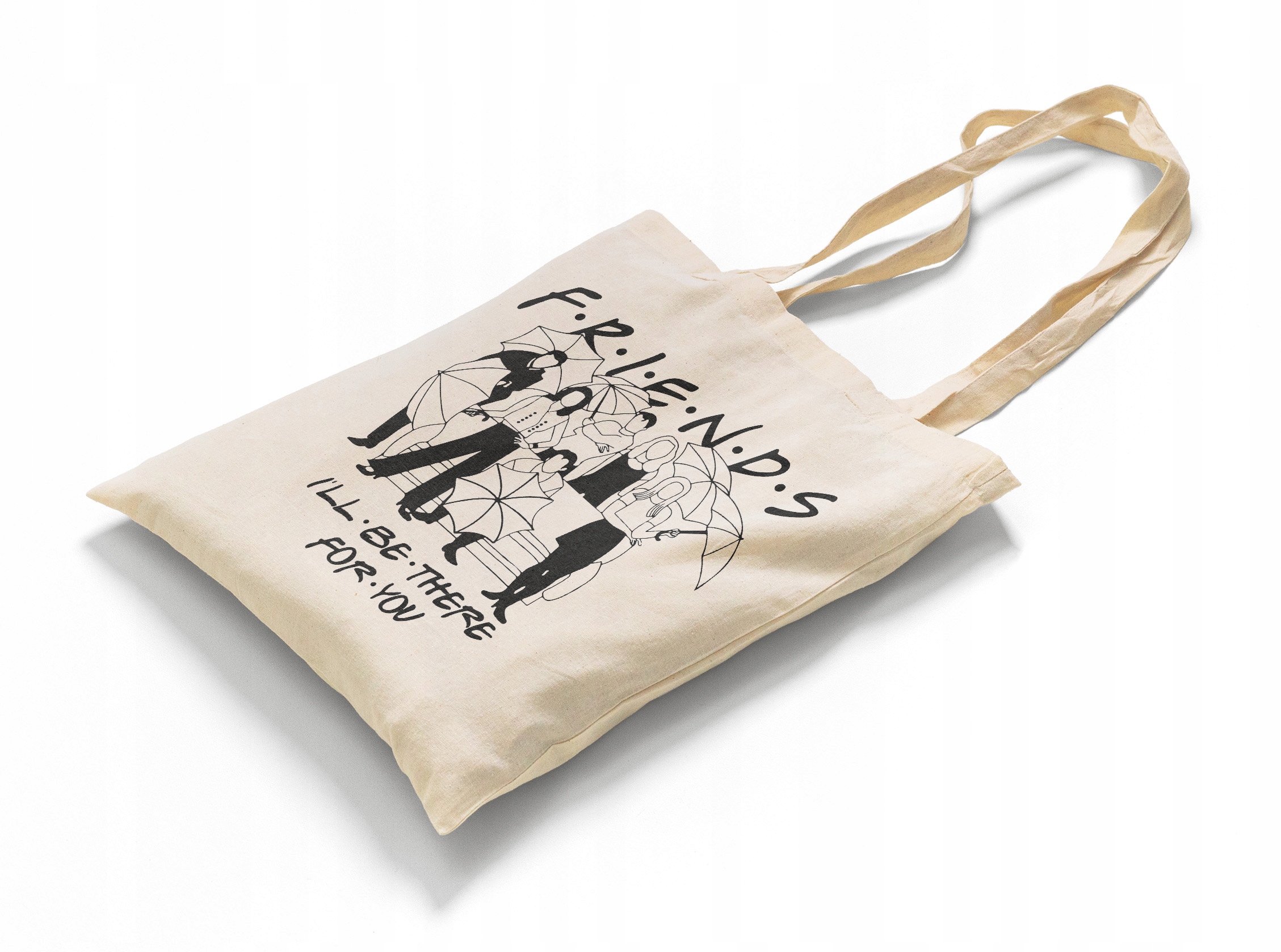 Torba bawełniana na zakupy 42×38 Friends Przyjaciele Dla Fanów Serialu