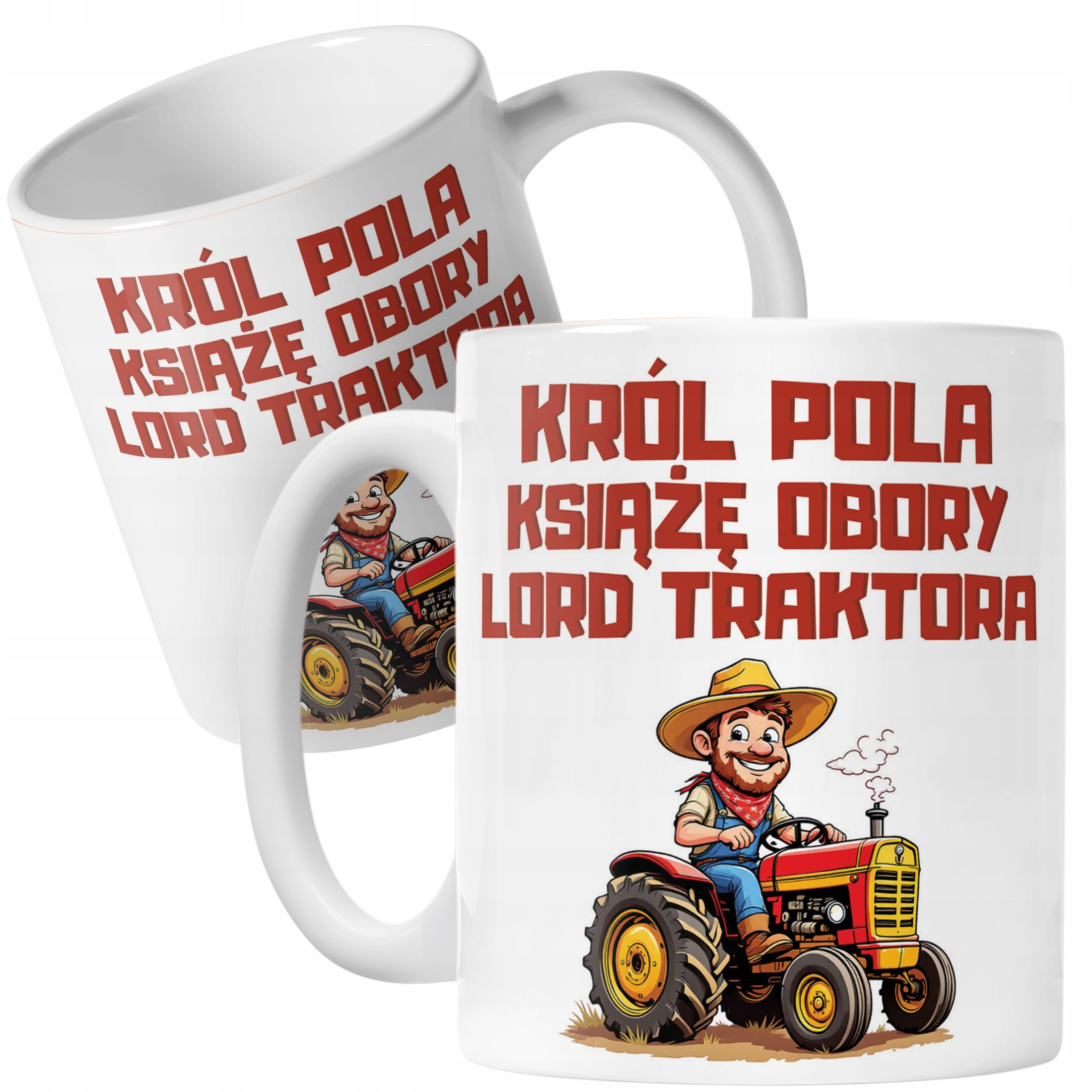 Kubek ceramiczny Rolnik Dla Rolnika Traktor Zabawny Prezent Upominek
