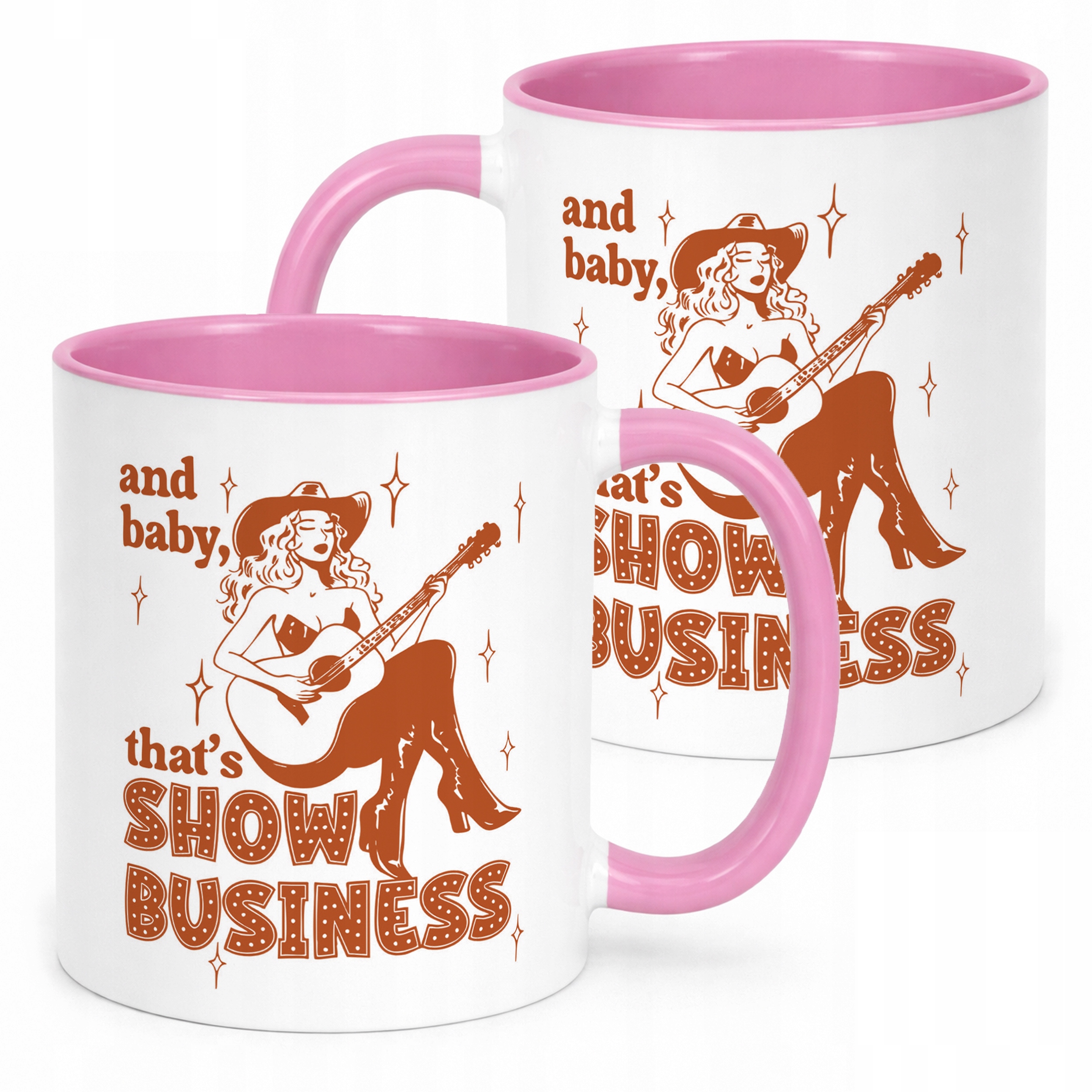 Kubek Różowy Taylor Swift The Life Of A Showgirl Dla Fanów Prezent
