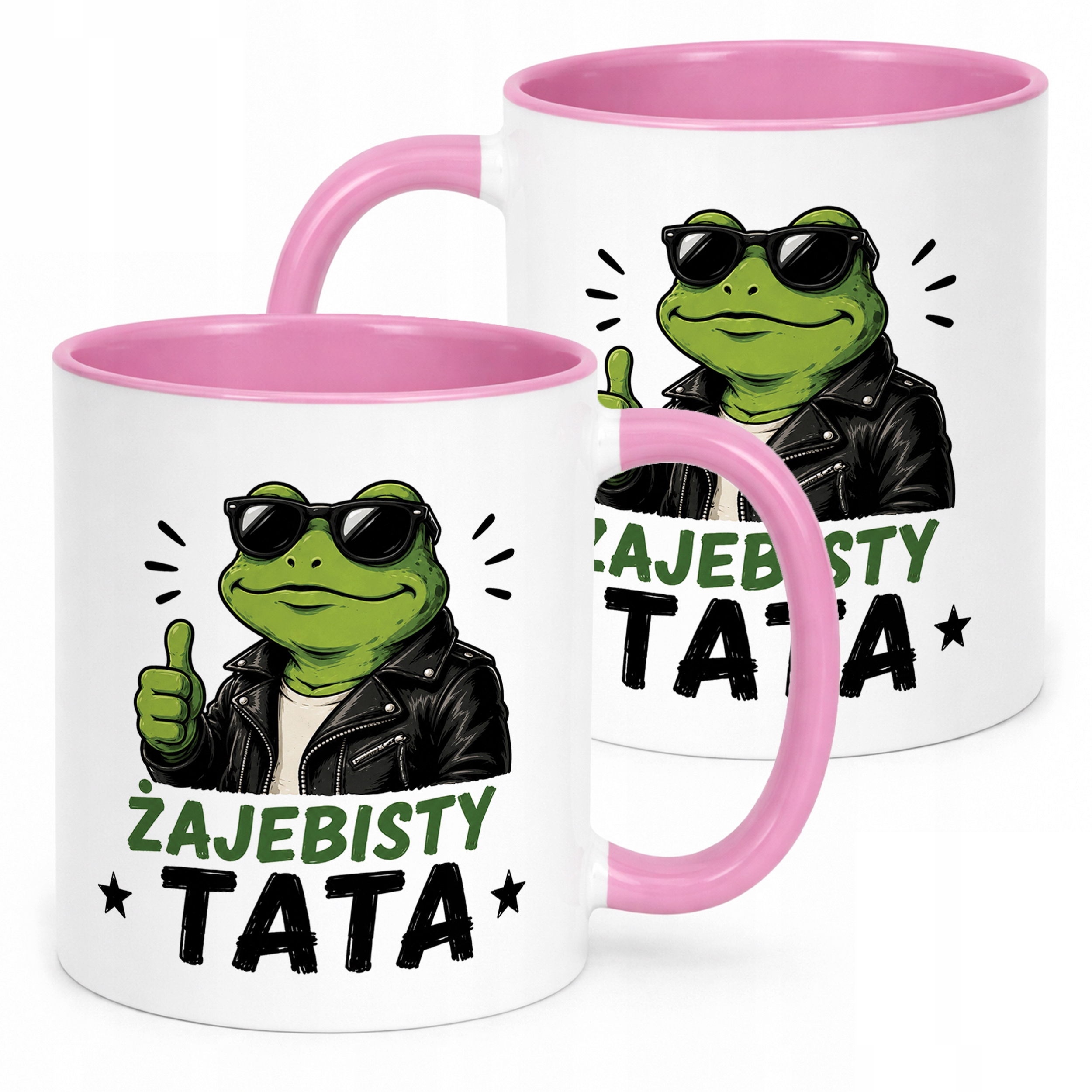 Kubek Różowy Dzień Ojca prezent dla taty miły upominek