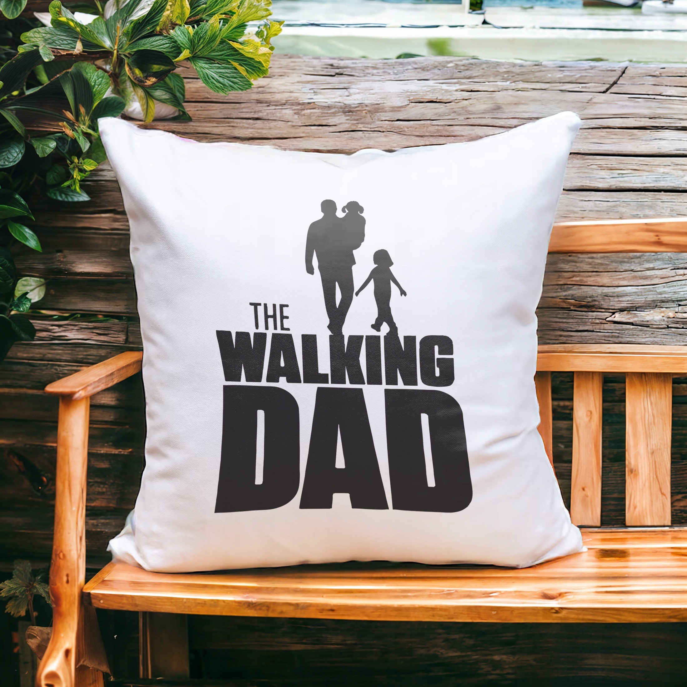 Zestaw Kubek + Poduszka Dzień Ojca Dla Taty The Walking Dad Prezent
