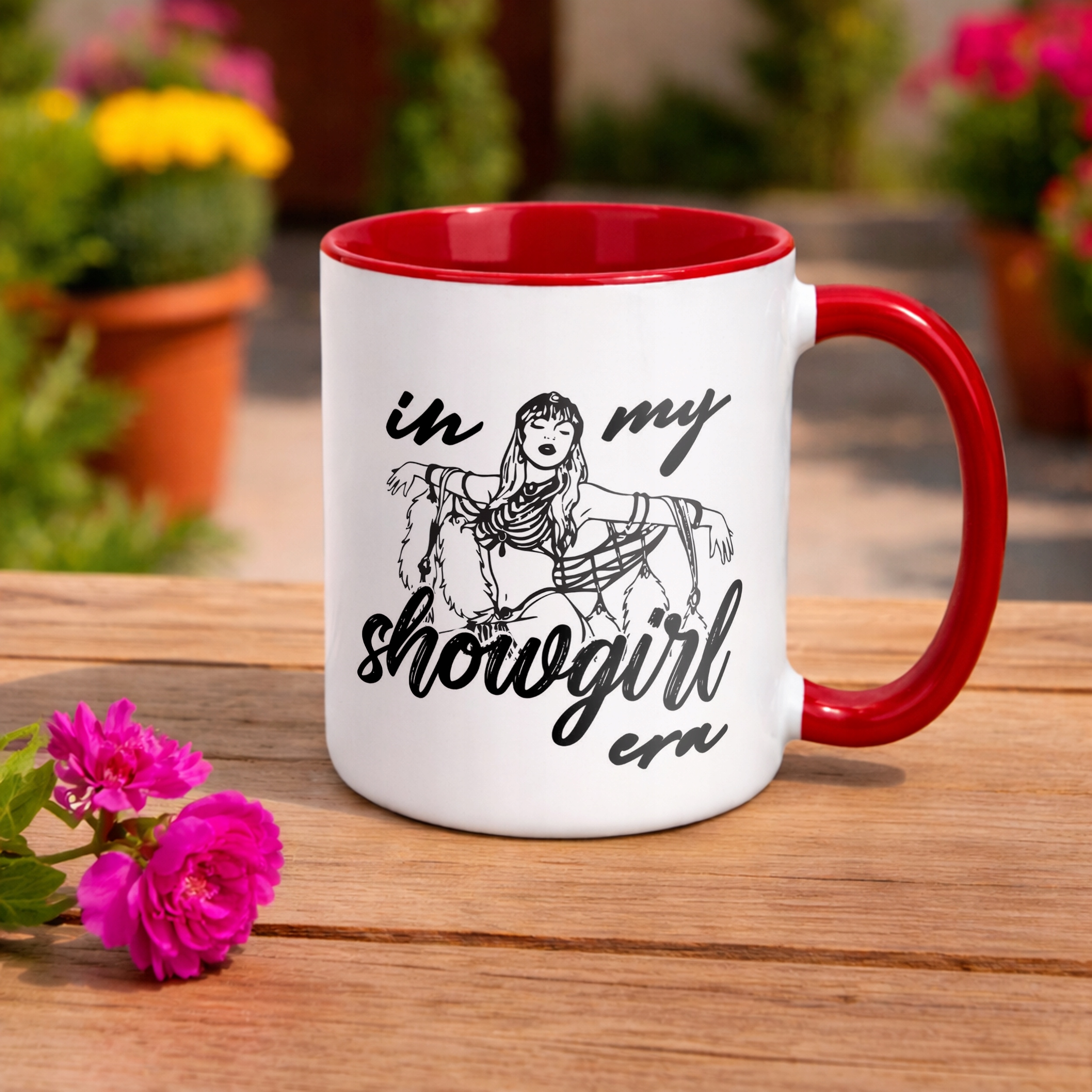 Kubek ceramiczny Taylor Swift The Life Of A Showgirl Dla Fanów Prezent