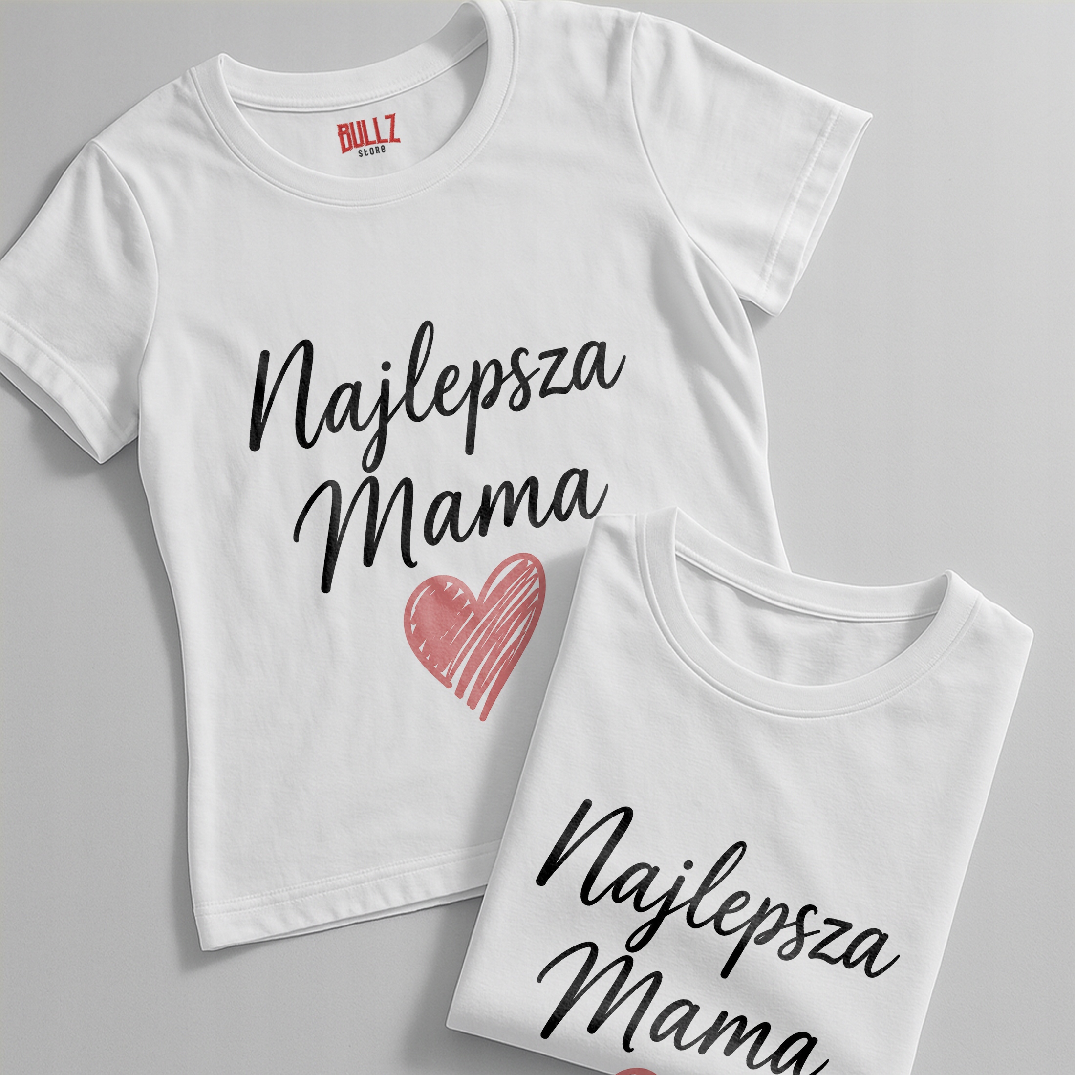 Koszulka biała damska Dzień Matki Dla Mamy Prezent Upominek r. S