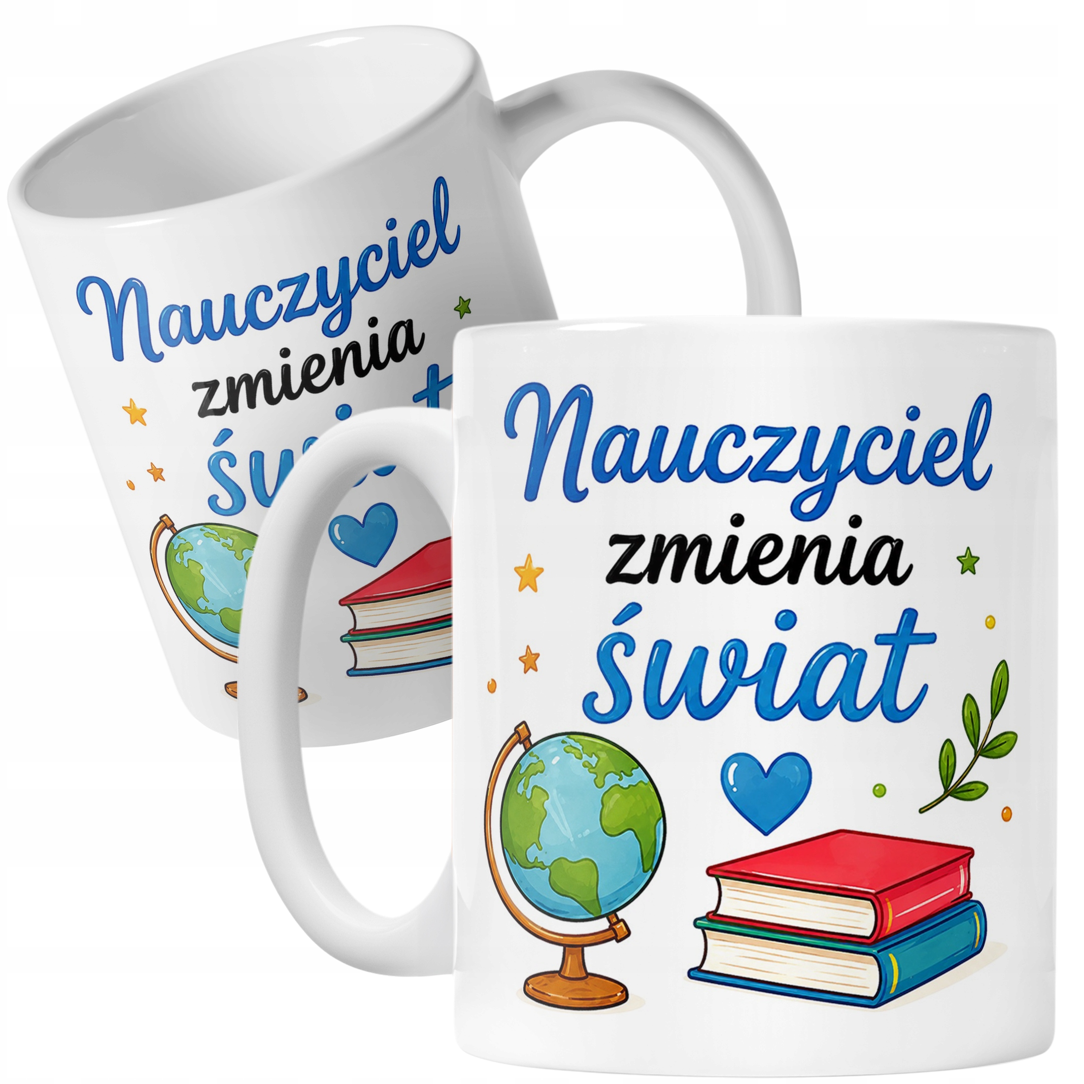 Kubek Dzień Nauczyciela Zakończenie Roku Dla Nauczyciela Prezent Upominek
