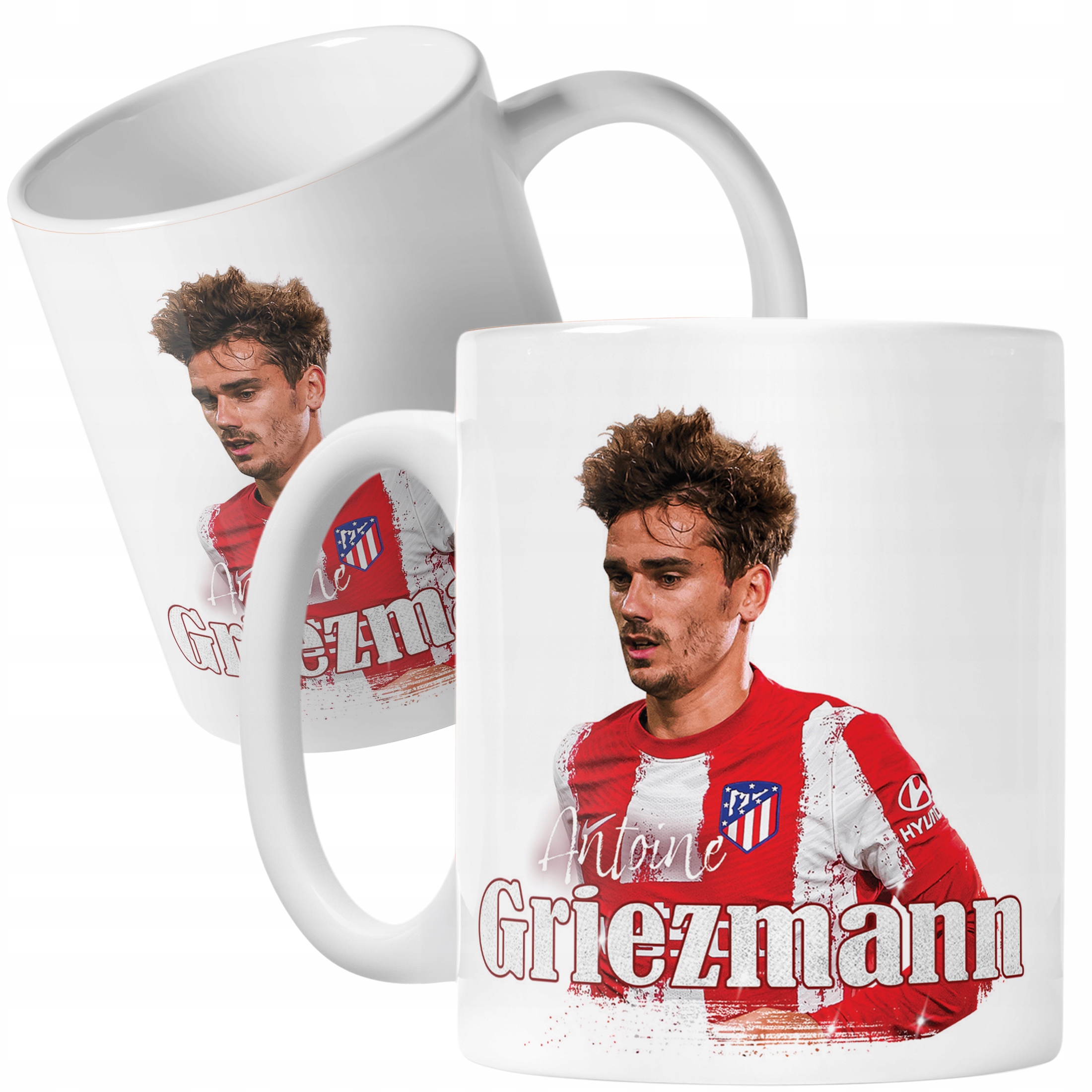 Kubek ceramiczny Antoine Griezmann dla kibiców Atlético Madryt Prezent