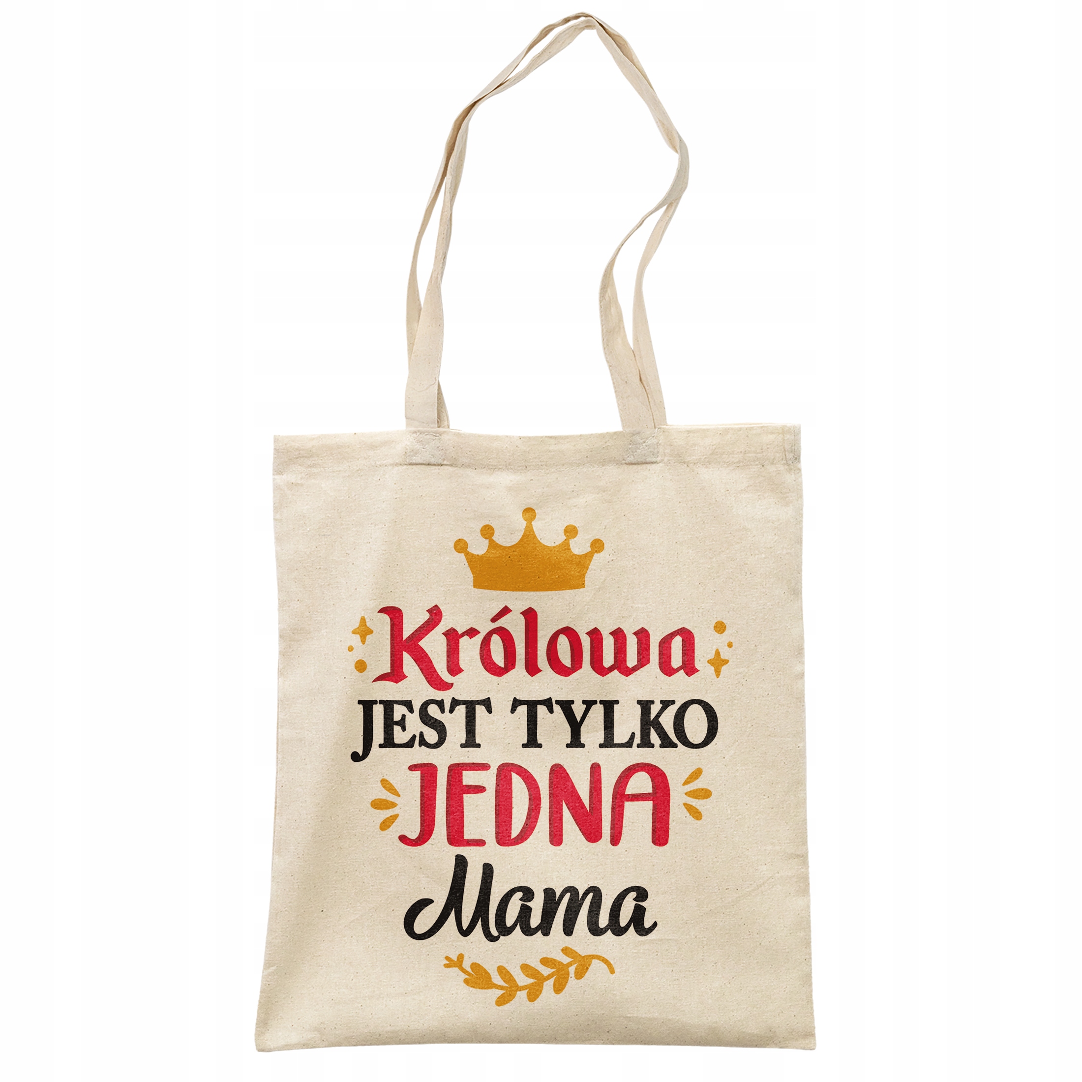 Torba bawełniana na zakupy Dzień Matki Dla Mamy Prezent Królowa Mama