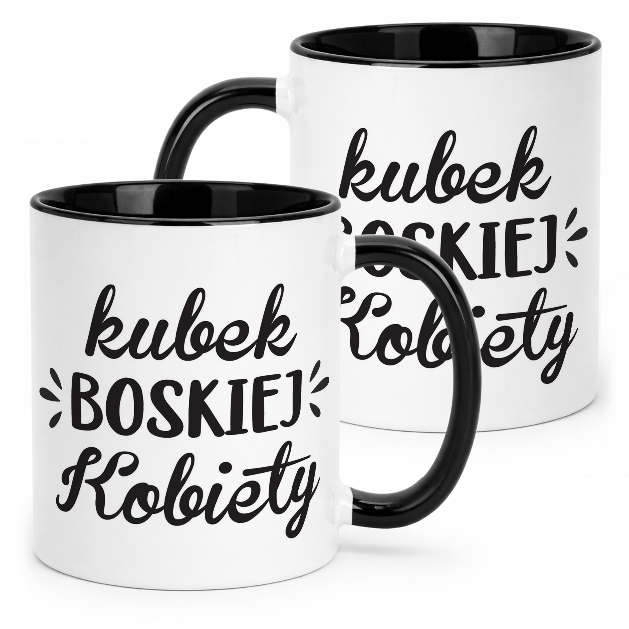 Kubek Czarny Dzień Kobiet Dla Kobiety Dziewczyny Prezent Upominek