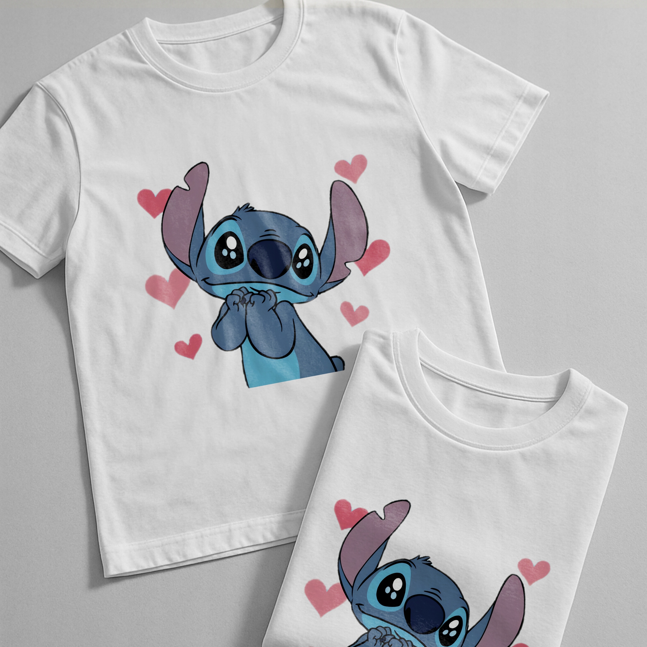 Koszulka biała dziecięca Stitch Lilo i Stich Dla Fanów