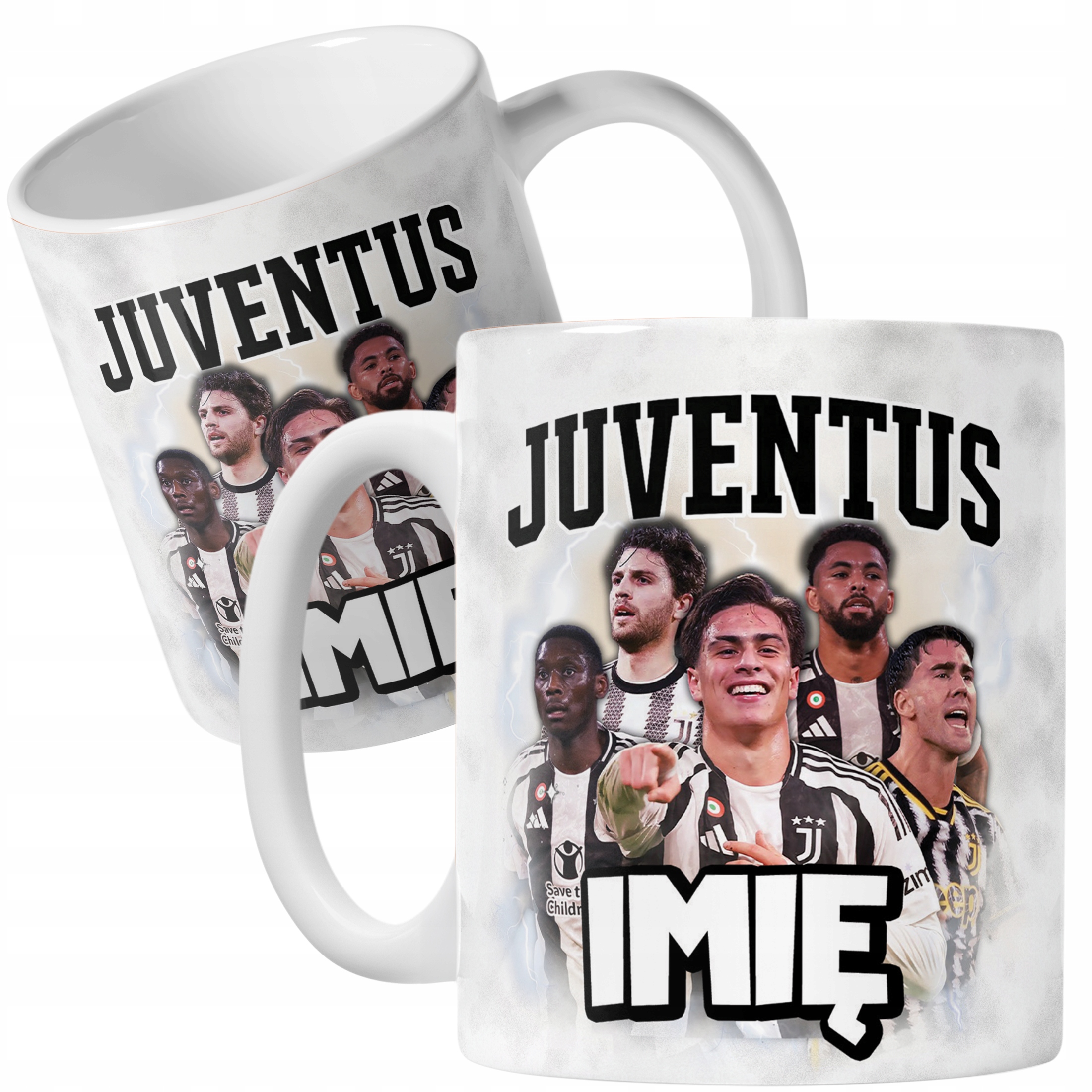 Kubek personalizowany Juventus Yildiz Muani dla kibiców
