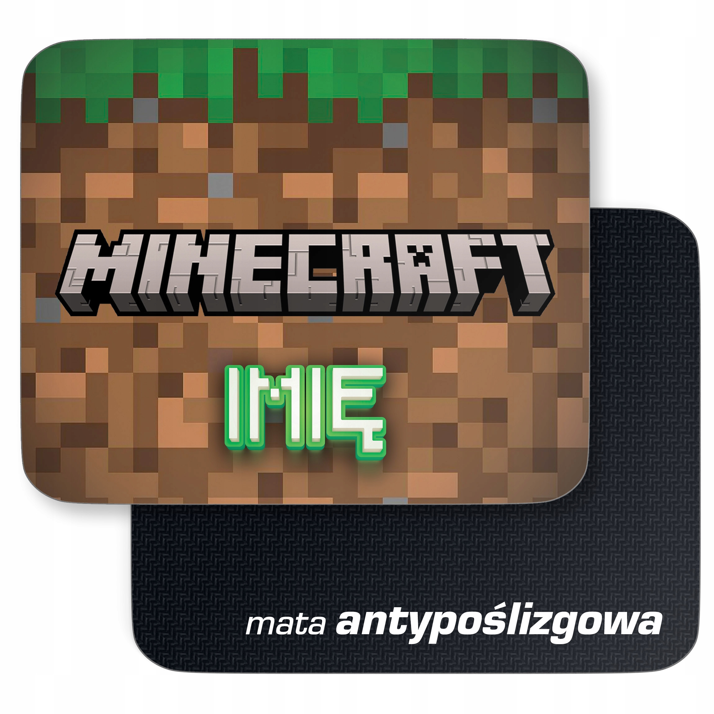 Podkładka pod mysz 22×18 cm personalizowana Stumble Guys z twoim imieniem