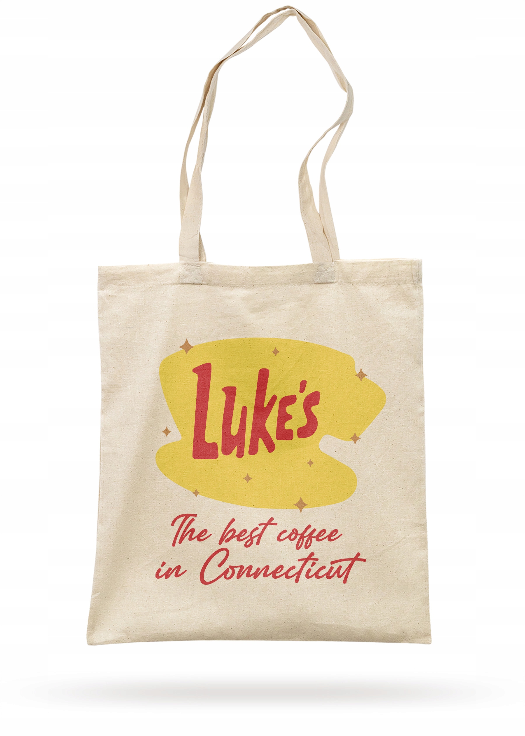 Torba bawełniana z dnem Gilmore Girls Luke’s Kawa Dla Fanów Serialu