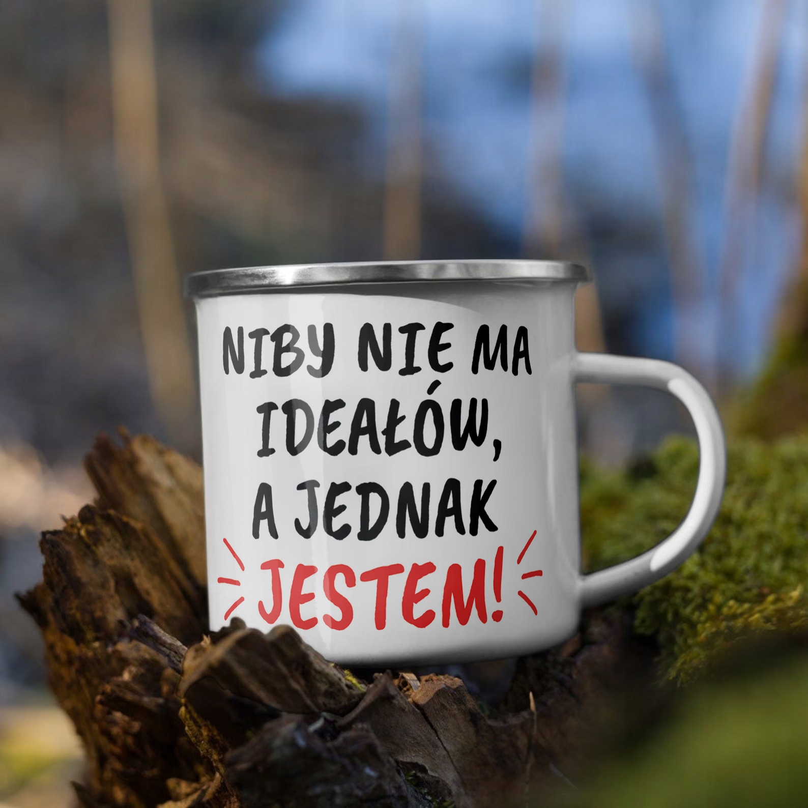 Emaliowany Kubek Garnuszek Dzień Kobiet Dla Kobiety Prezent Upominek