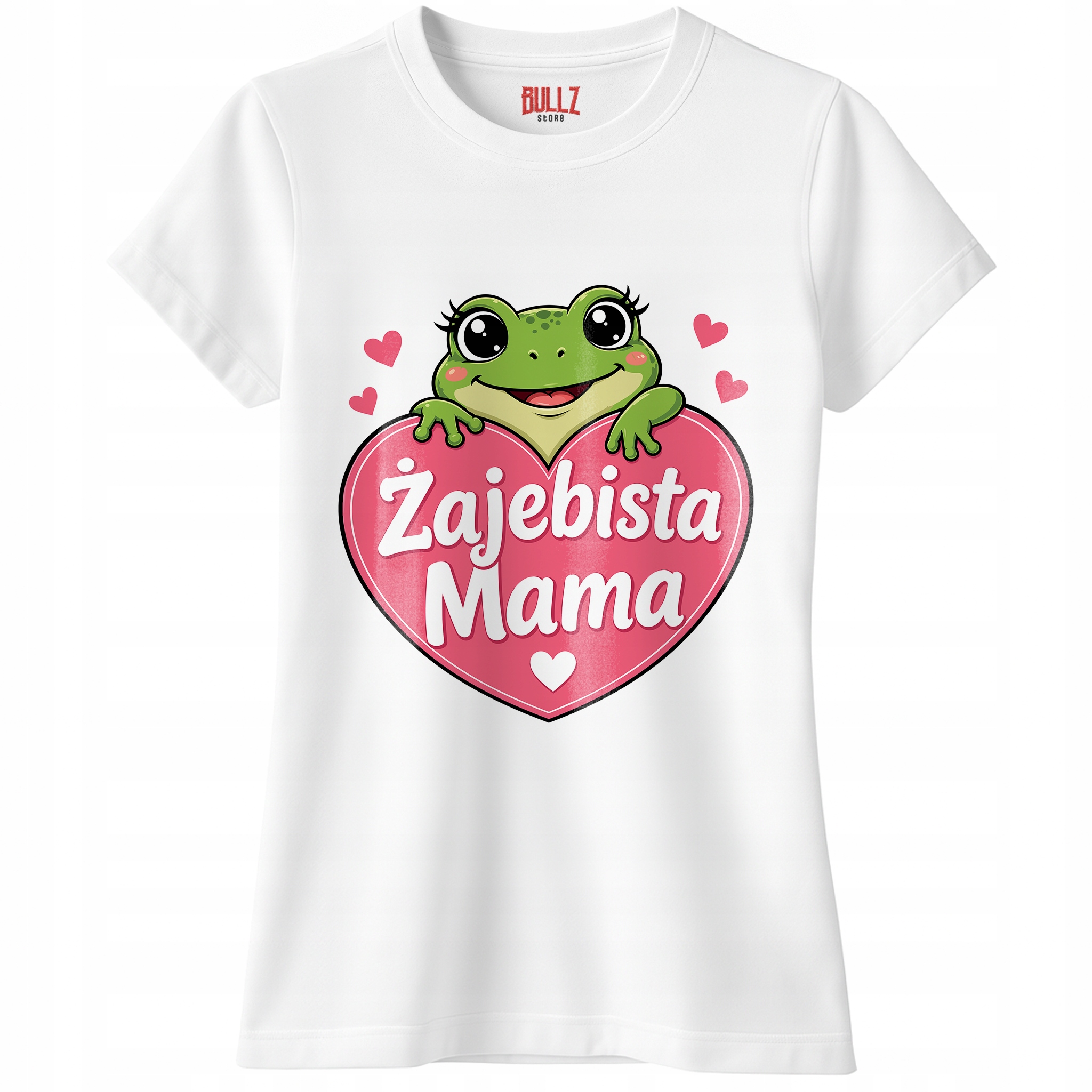 Koszulka biała damska Dzień Matki Dla Mamy Prezent Upominek r. S