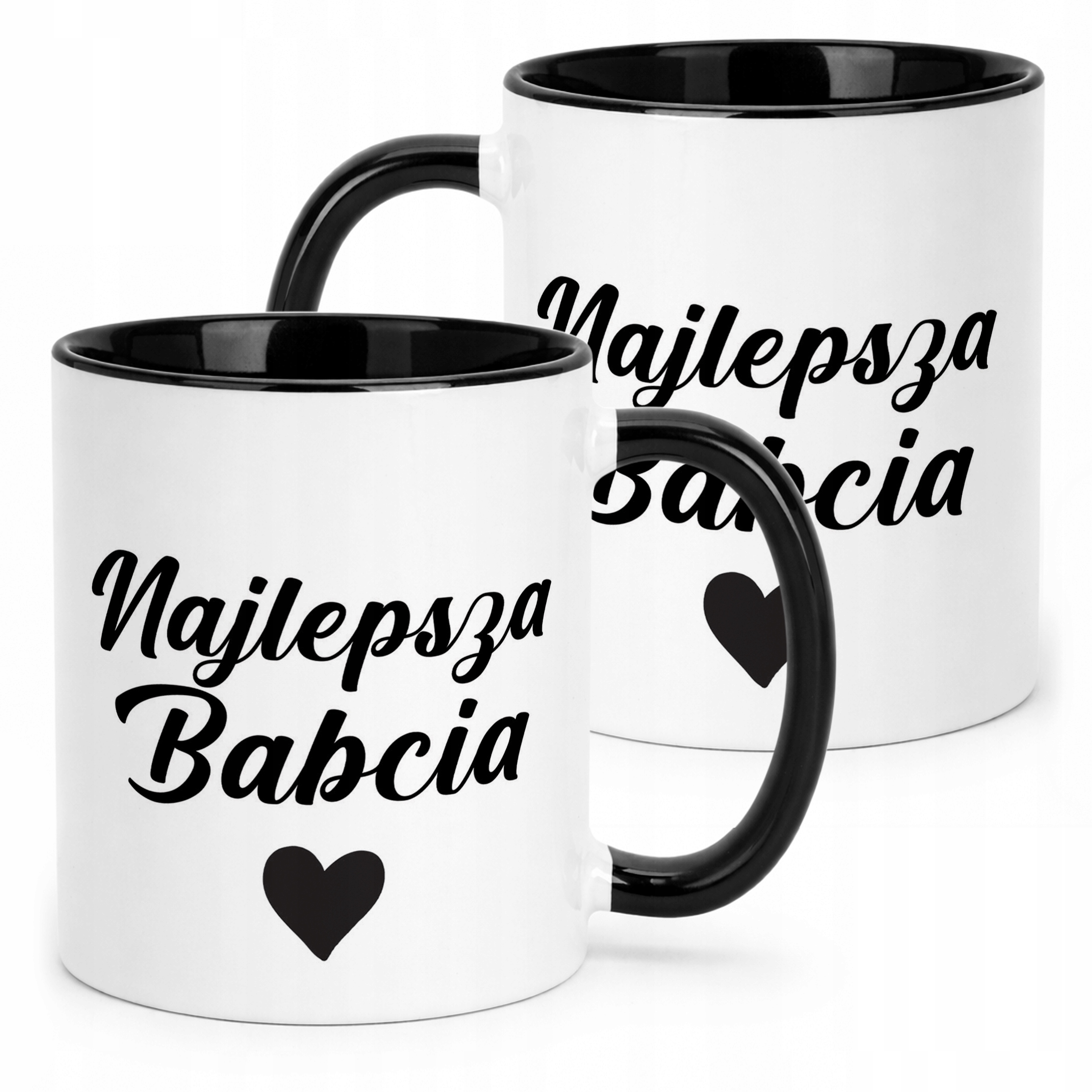 Kubek Czarny Dzień Babci Dla Babci Prezent Upominek