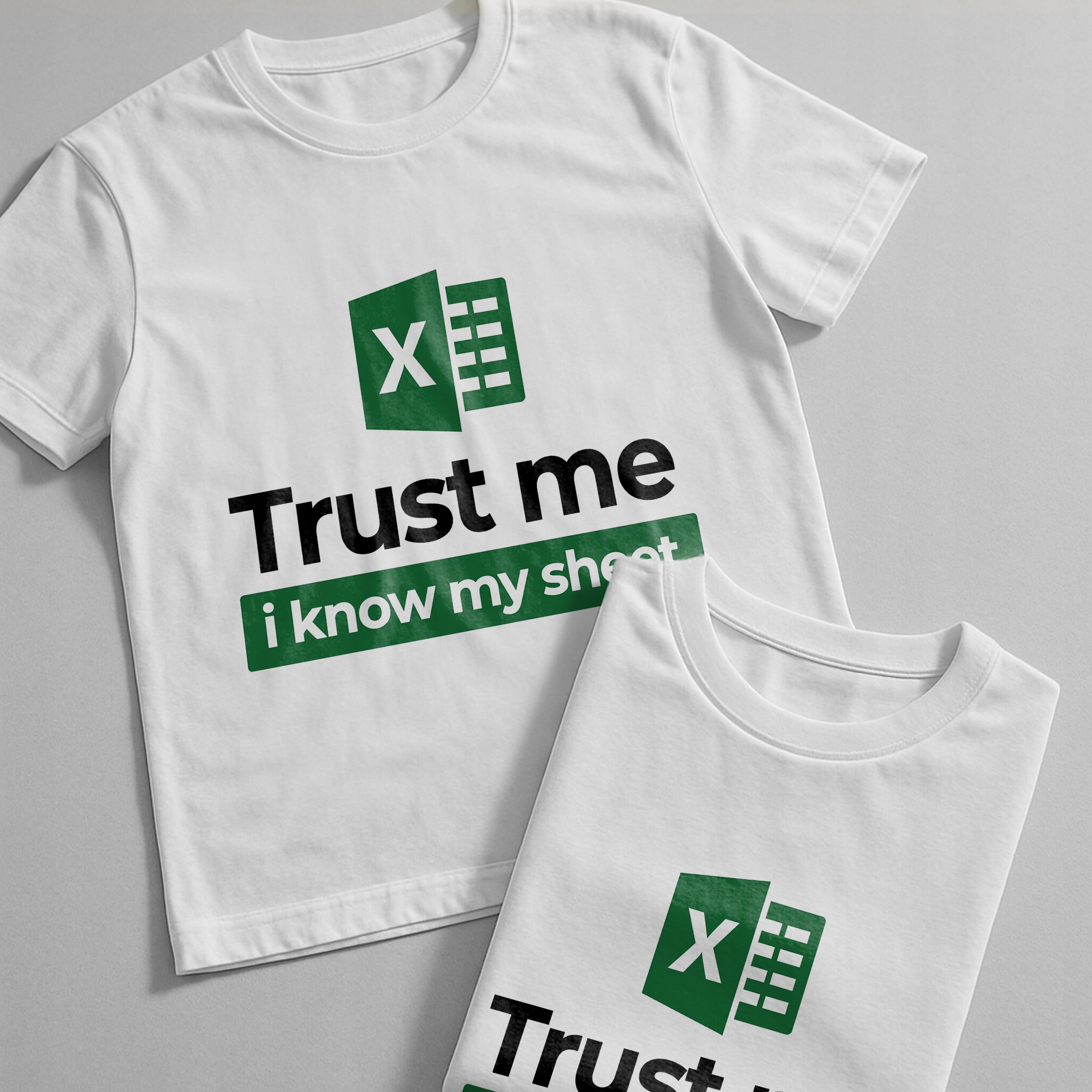 Koszulka biała męska Trust Me Excel Zabawny Prezent r. 3XL