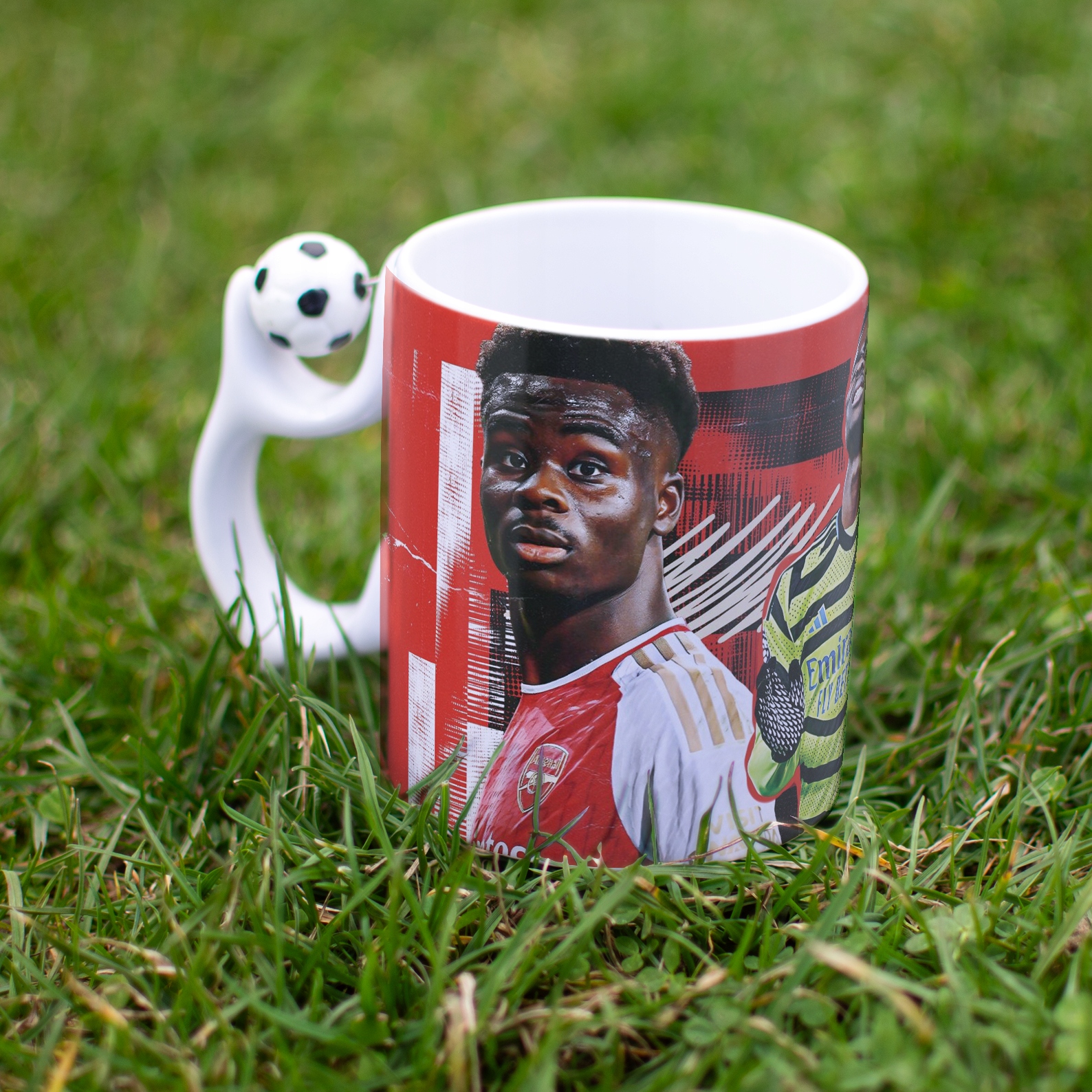 Kubek piłkarski Bukayo Saka dla fanów Arsenal dla kibica