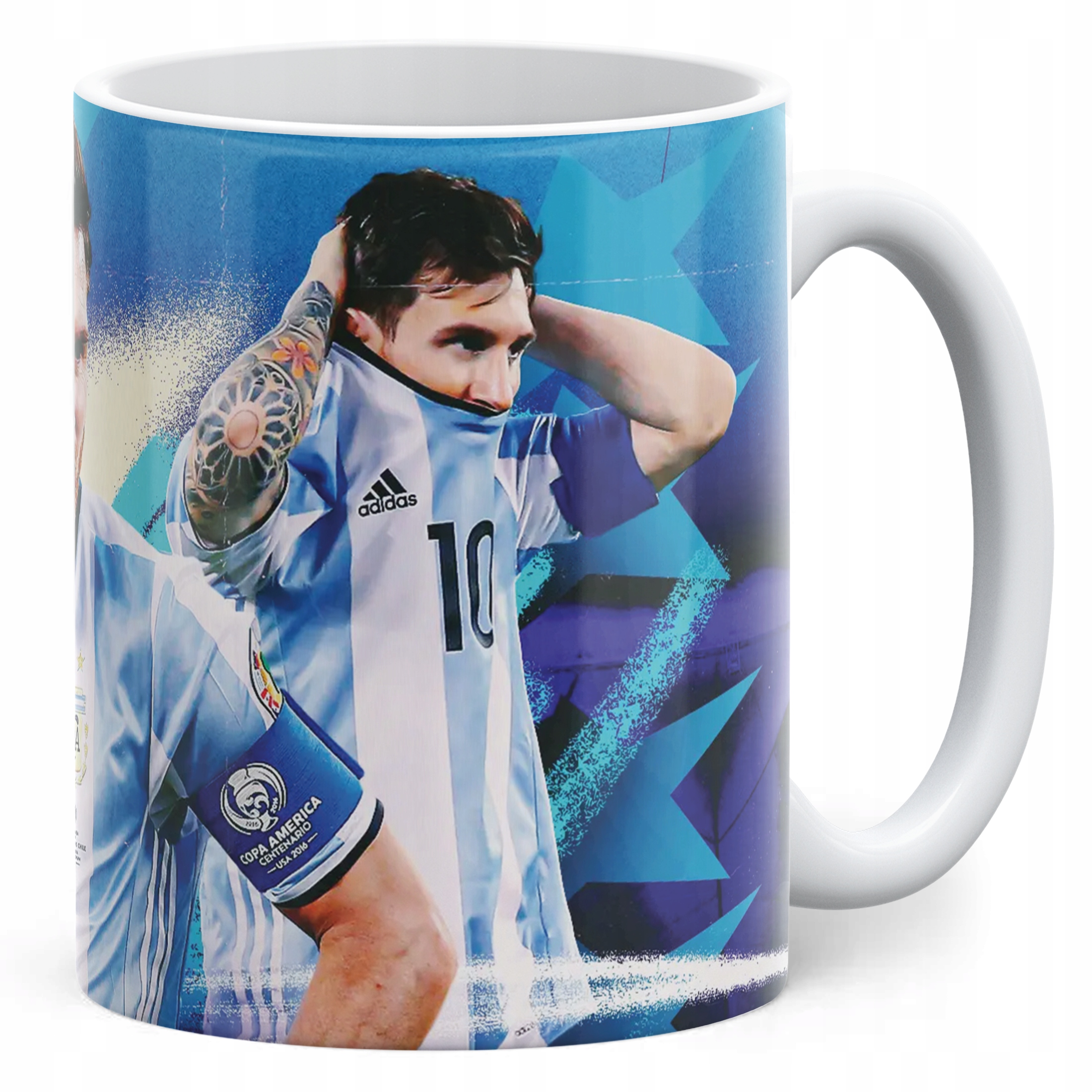 Kubek Lionel Messi dla fanów Argentyna dla kibica na prezent