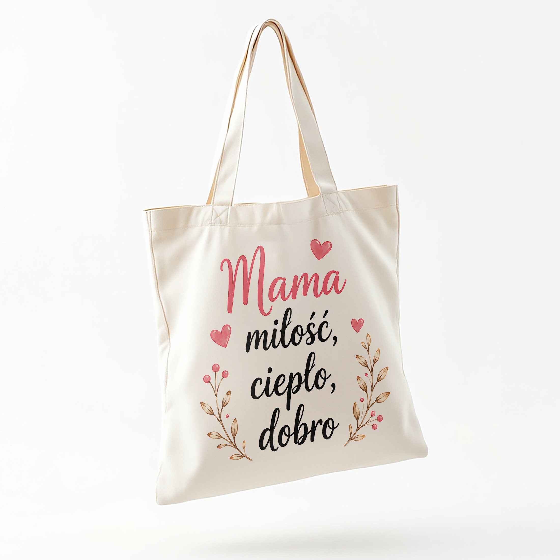 Dzień Matki prezent dla mamy torba bawełniana oryginalny prezent dla mamy