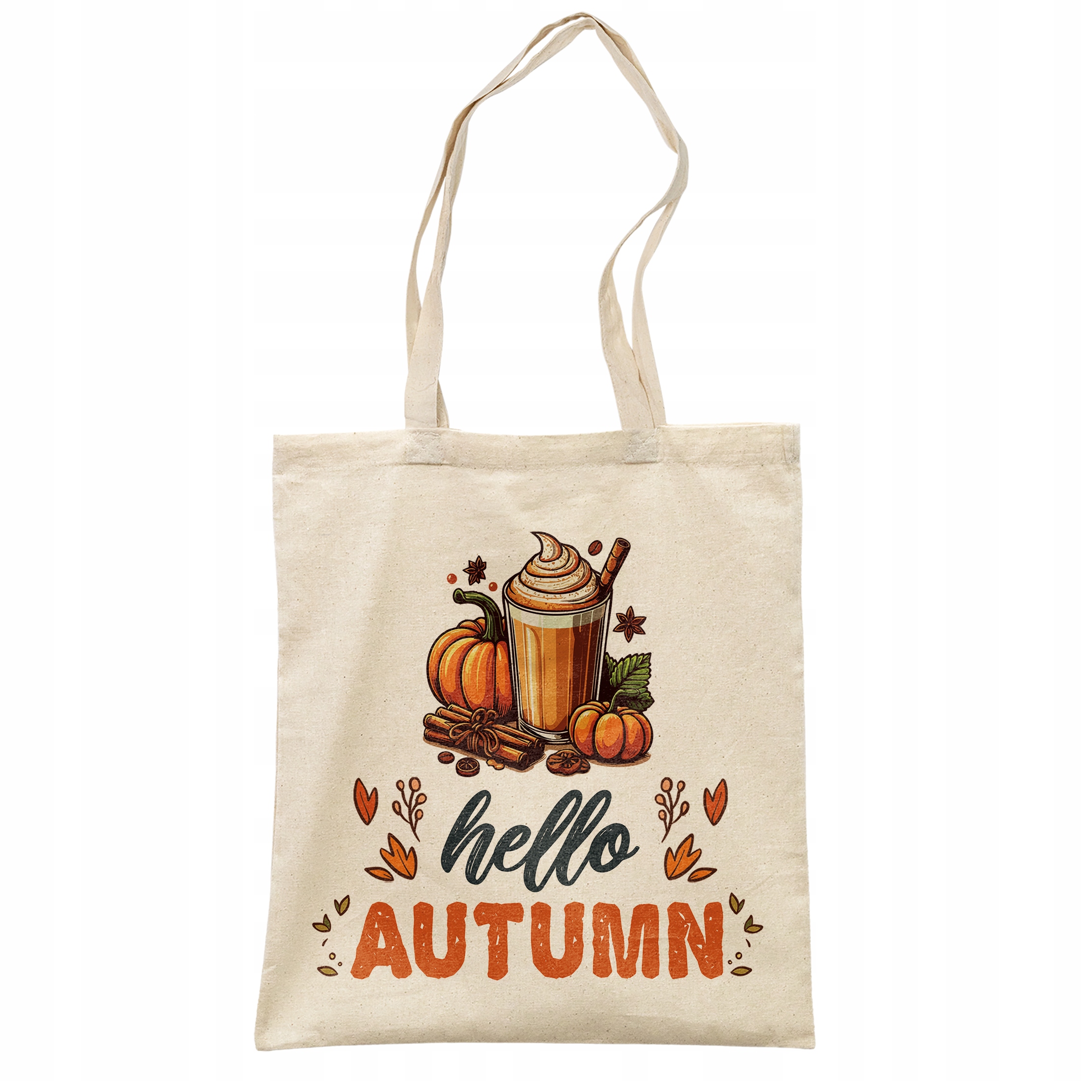 Torba bawełniana na zakupy Jesień Hello Autumn Liść Prezent
