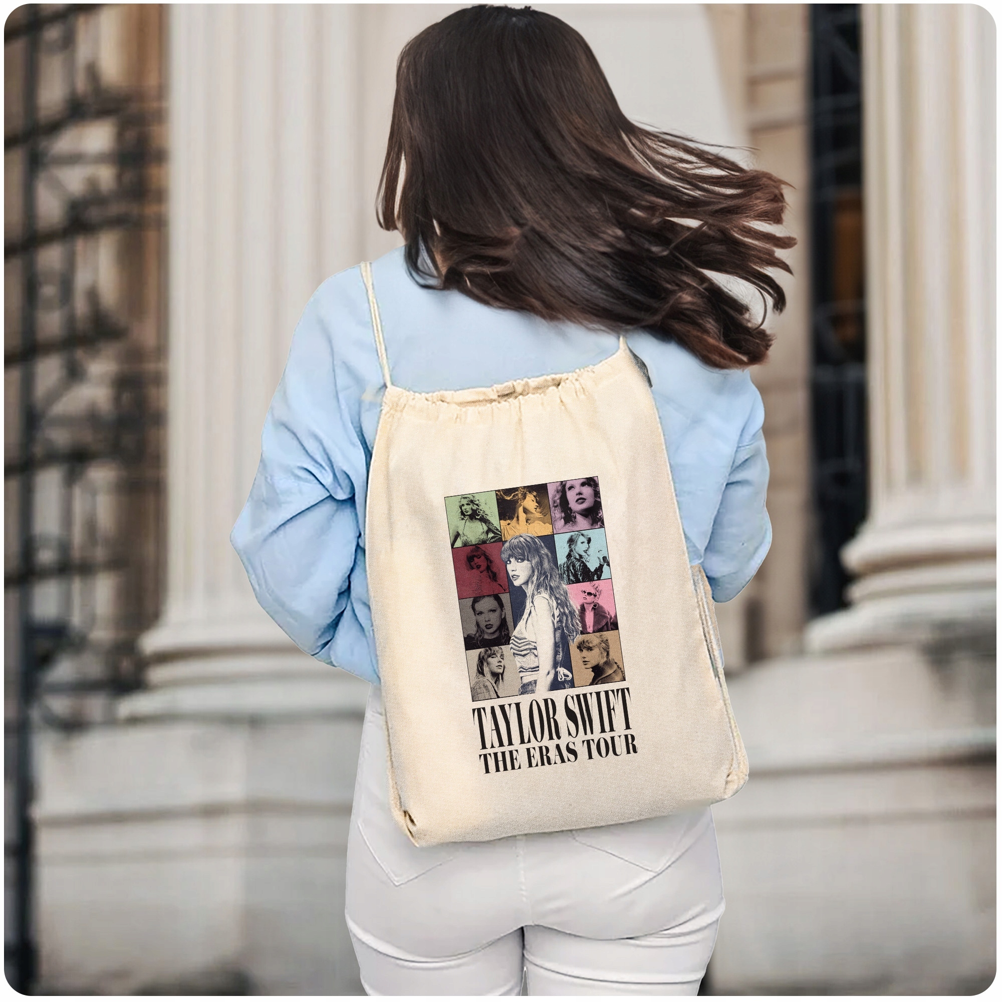 Plecak bawełniany 34×40 Taylor Swift The Eras Tour