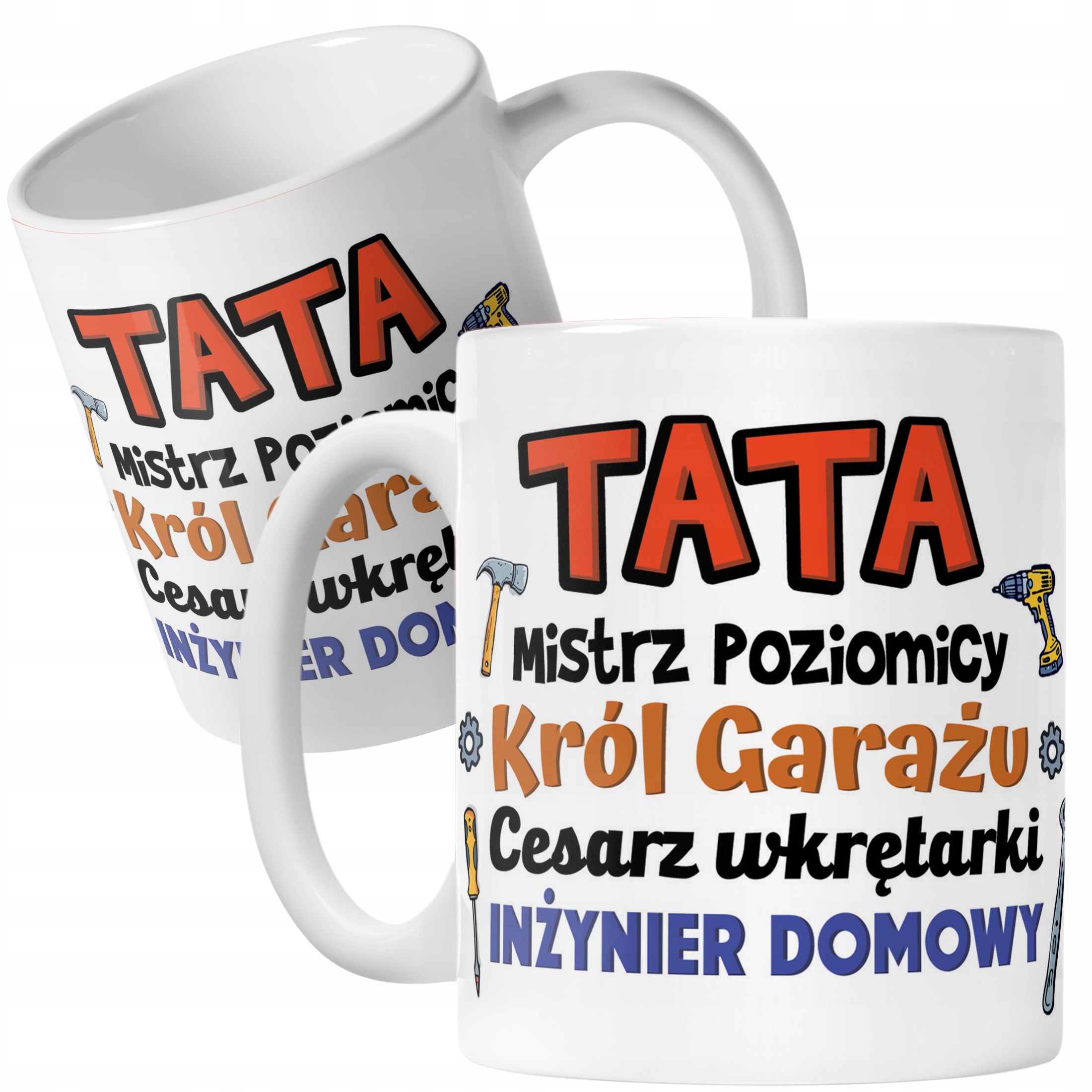 Kubek ceramiczny Dzień Ojca Dla Taty Majstra Prezent