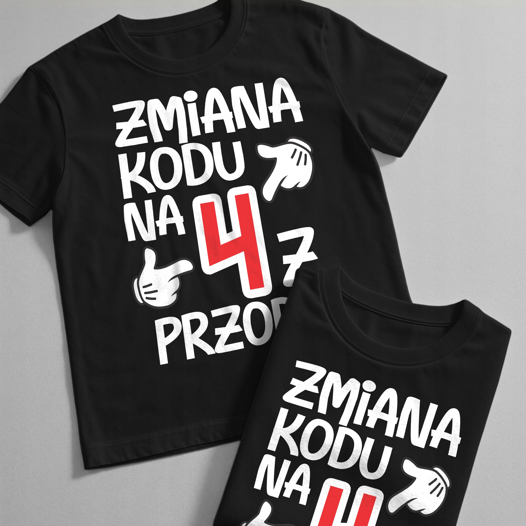 Koszulka czarna męska Zmiana Kodu 40 Urodziny Prezent