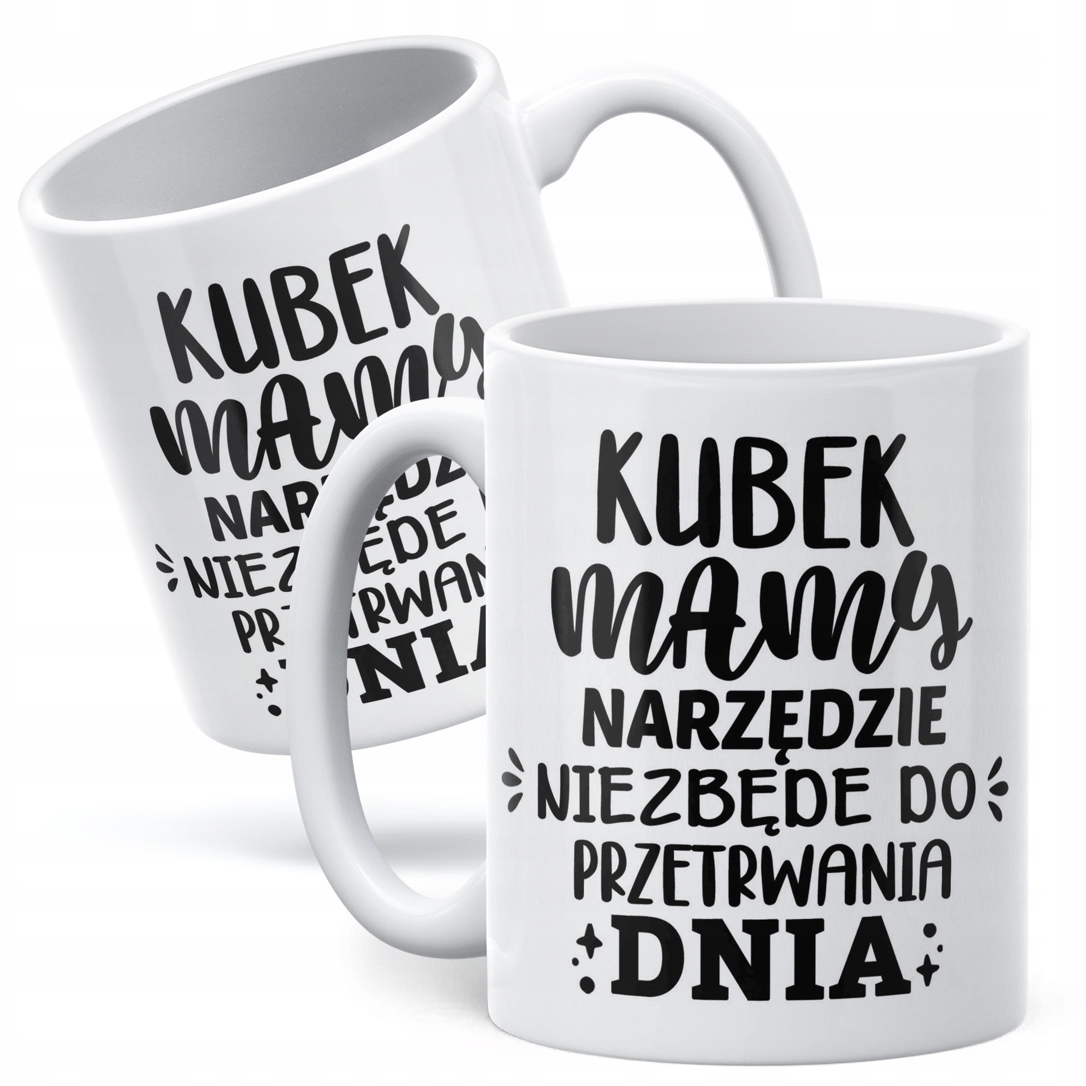Kubek ceramiczny Dzień Matki Dla Mamy Prezent Narzędzie Do Przetrwania