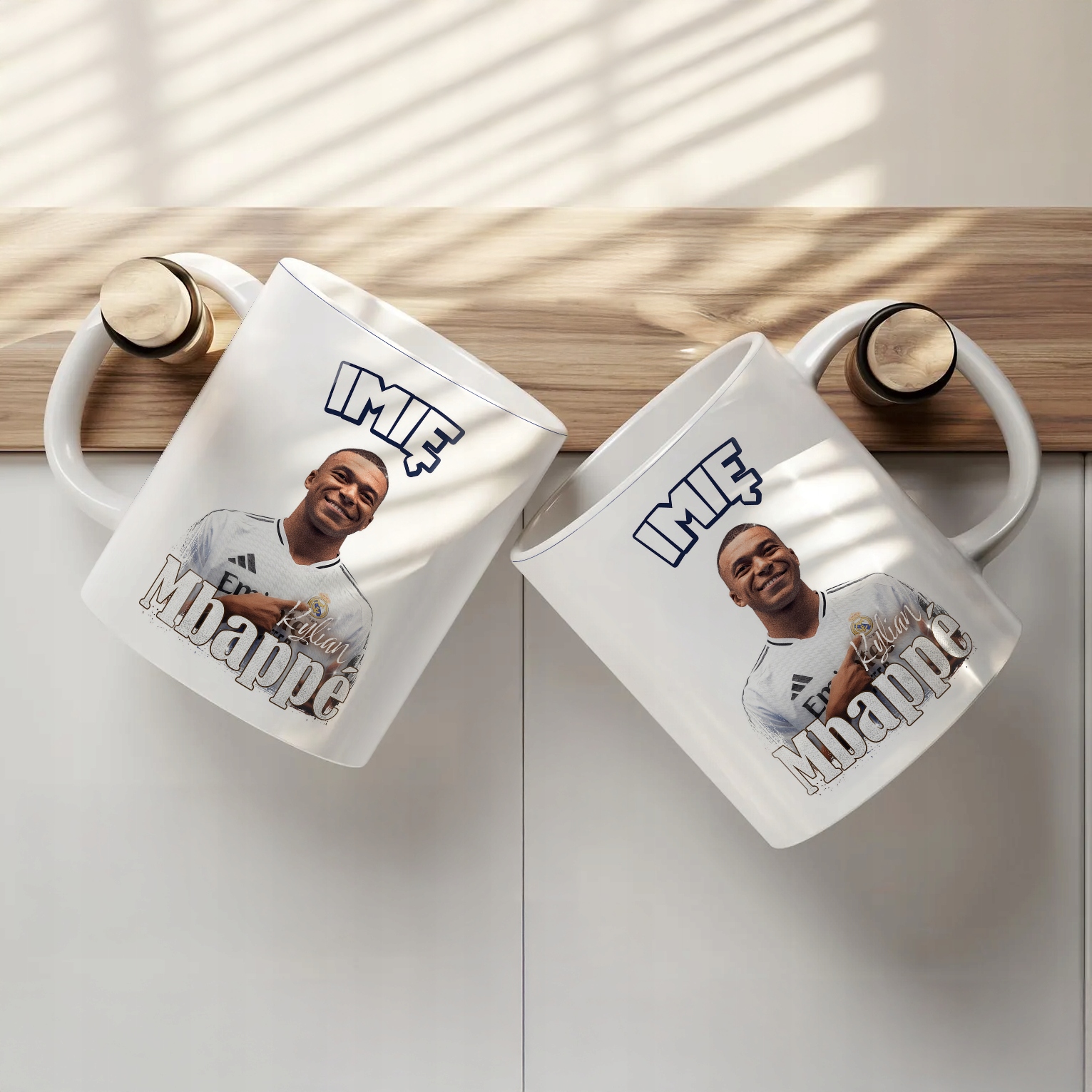 Kubek personalizowany Kylian Mbappe dla kibiców Real Madryt Prezent