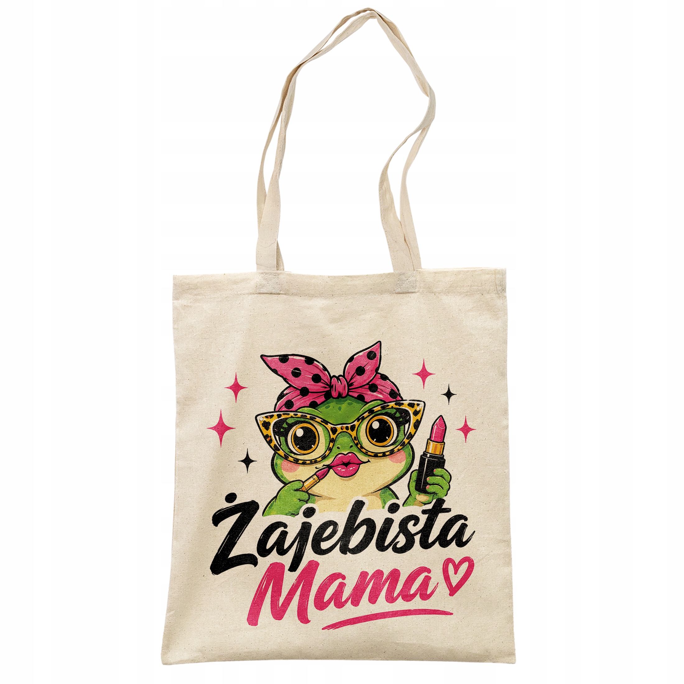 Torba dla mamy bawełniana prezent na Dzień Matki eco upominek dla mamy