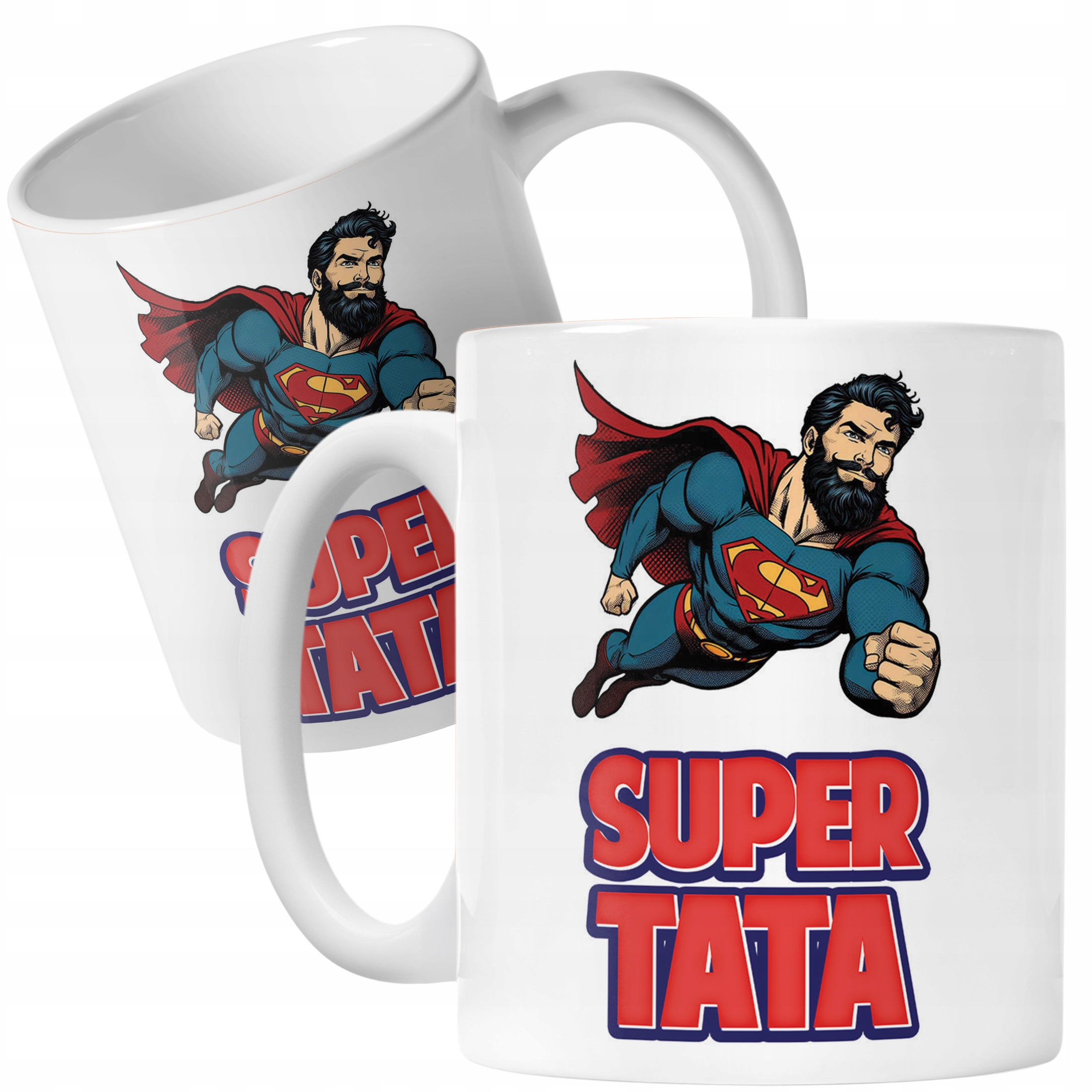 Kubek ceramiczny Dzień Ojca Dla Taty Super Tata Prezent
