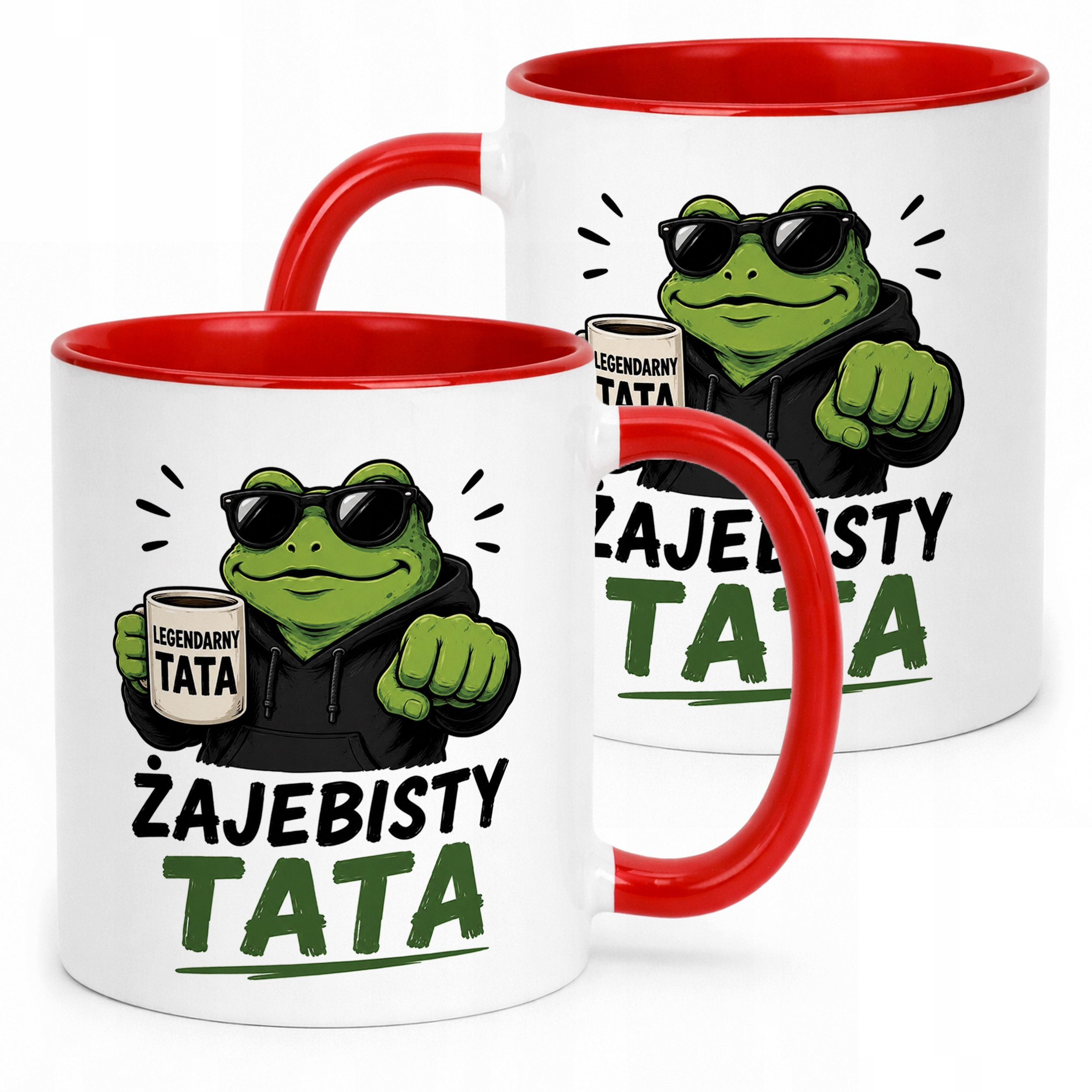 Kubek Czerwony pomysł na prezent dla taty na Dzień Ojca