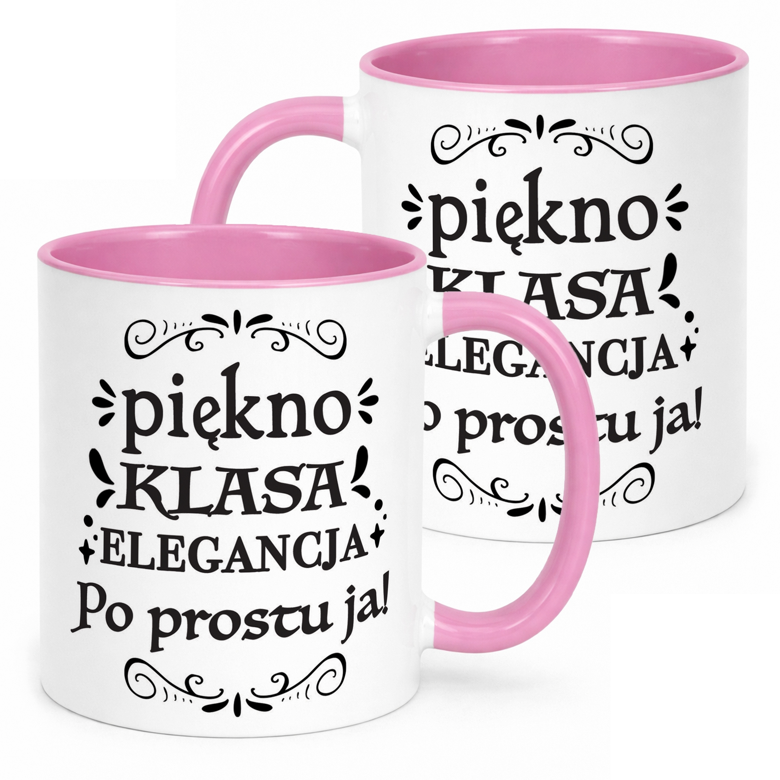 Kubek Różowy Dzień Kobiet Dla Kobiety Dziewczyny Prezent Upominek