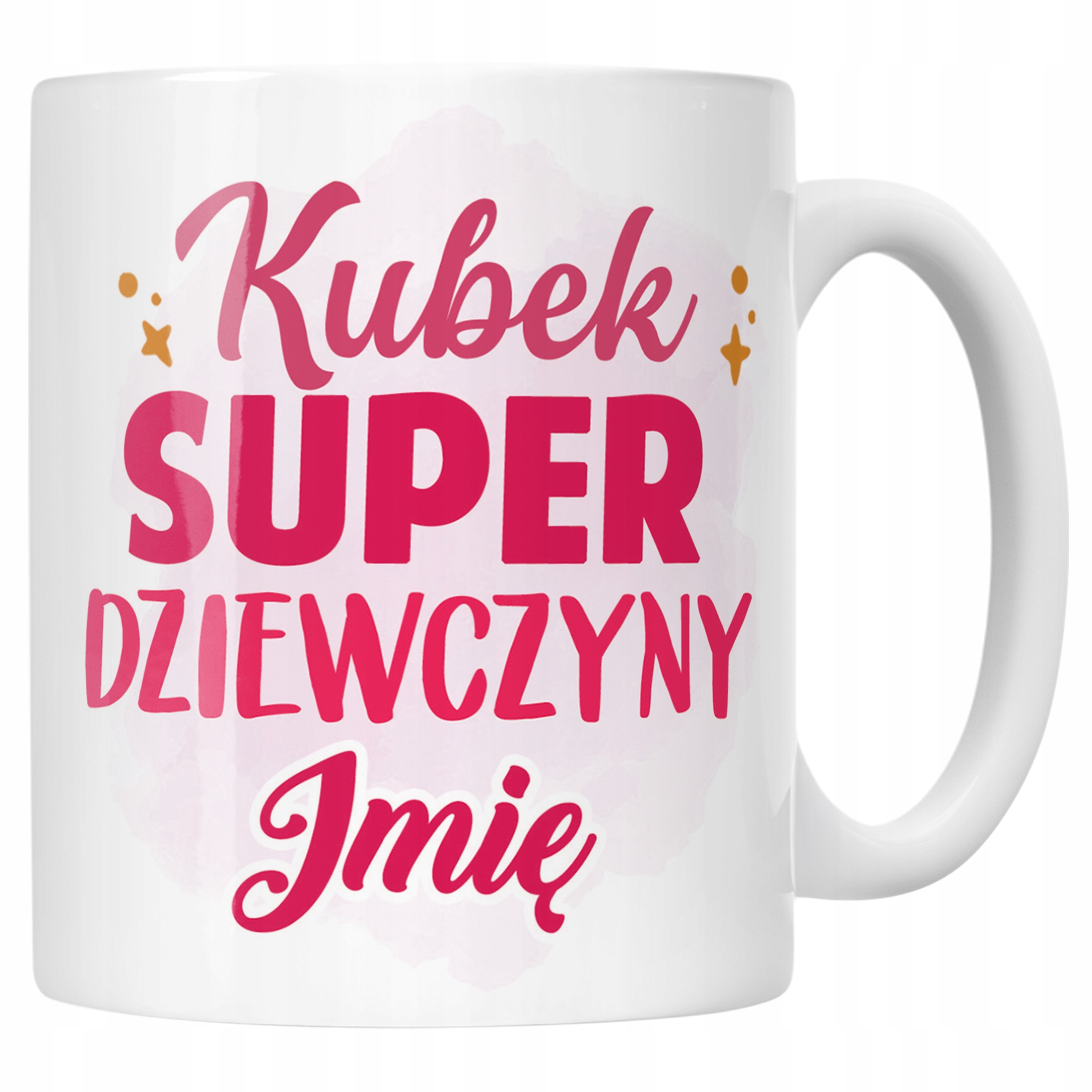 Kubek Ceramiczny Personalizowany Dzień Kobiet Dla Dziewczynki Prezent