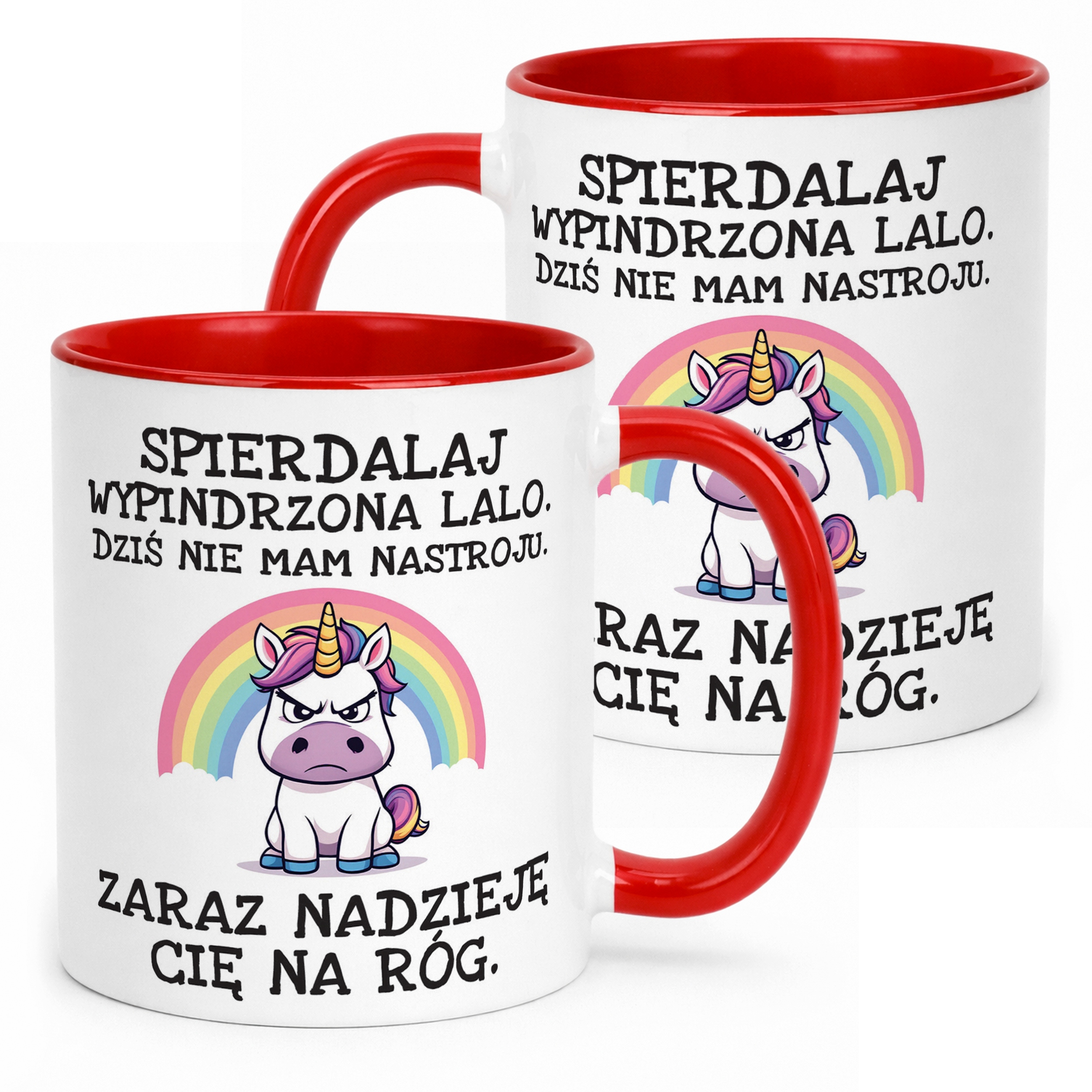 Kubek ceramiczny Spier*** Wypindrzona Lalo Zabawny Prezent