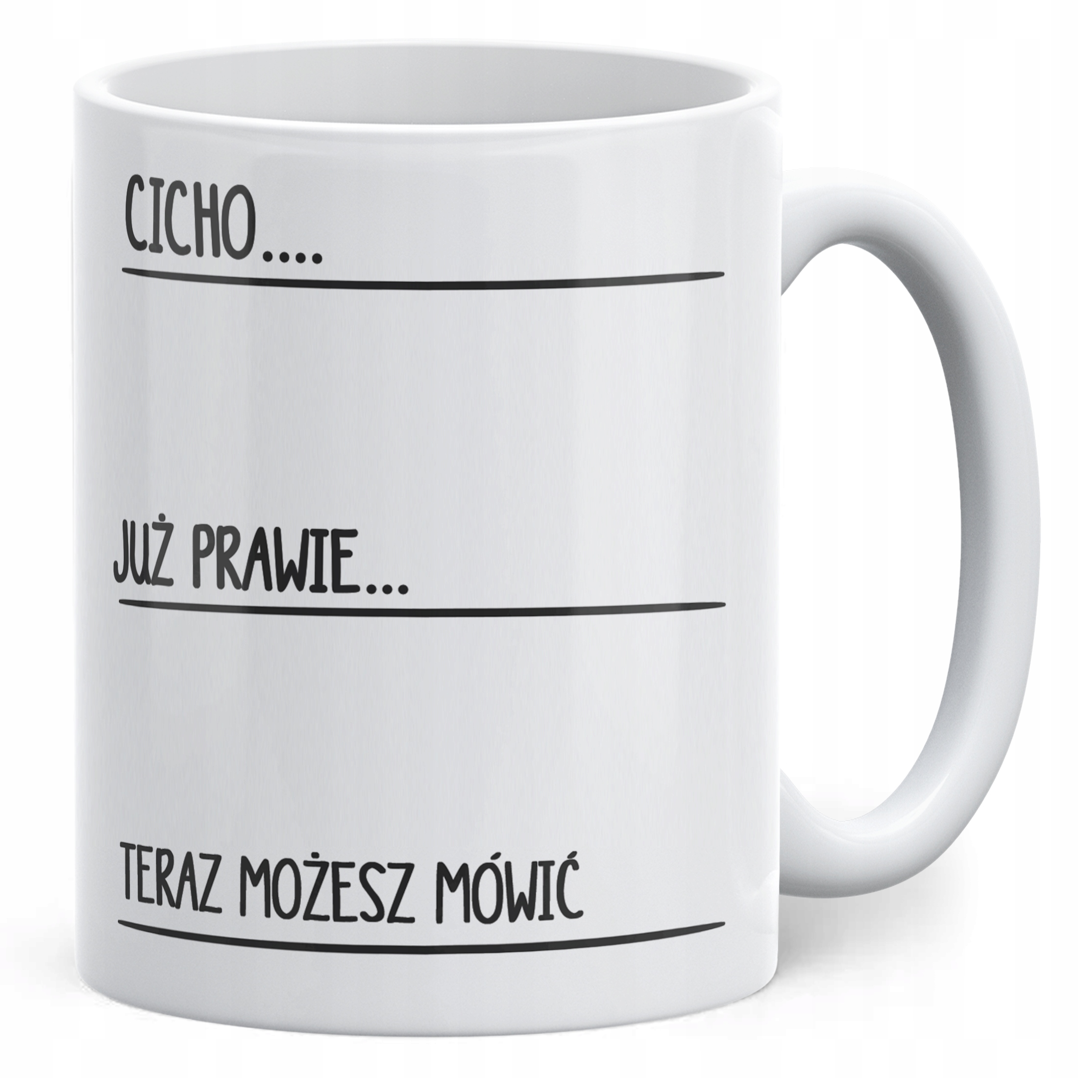 Kubek ceramiczny Dzień Kobiet Nie Mów Do Mnie Prezent Dla Kobiety