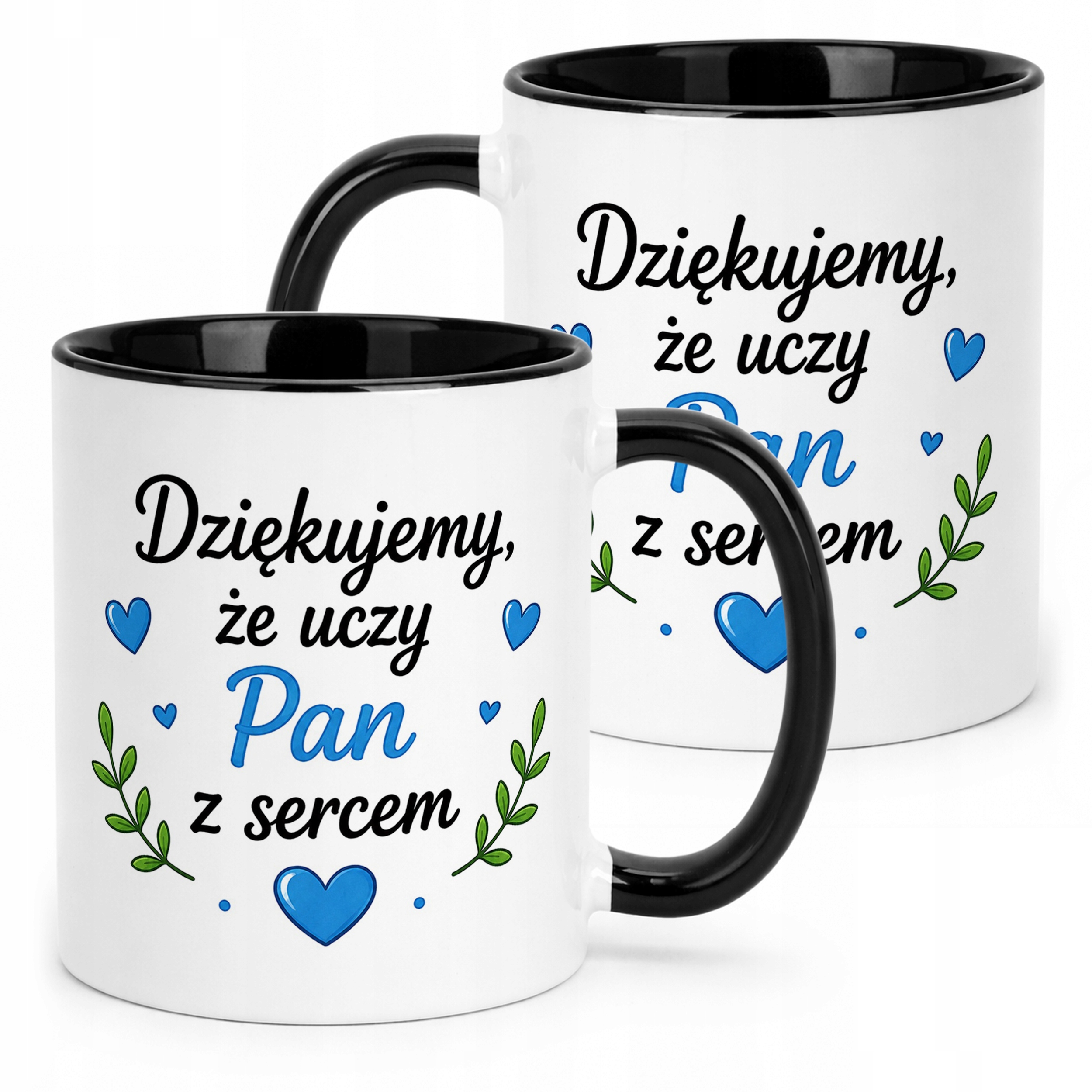 Kubek Czarny Dzień Nauczyciela Dla Nauczyciela Prezent Upominek