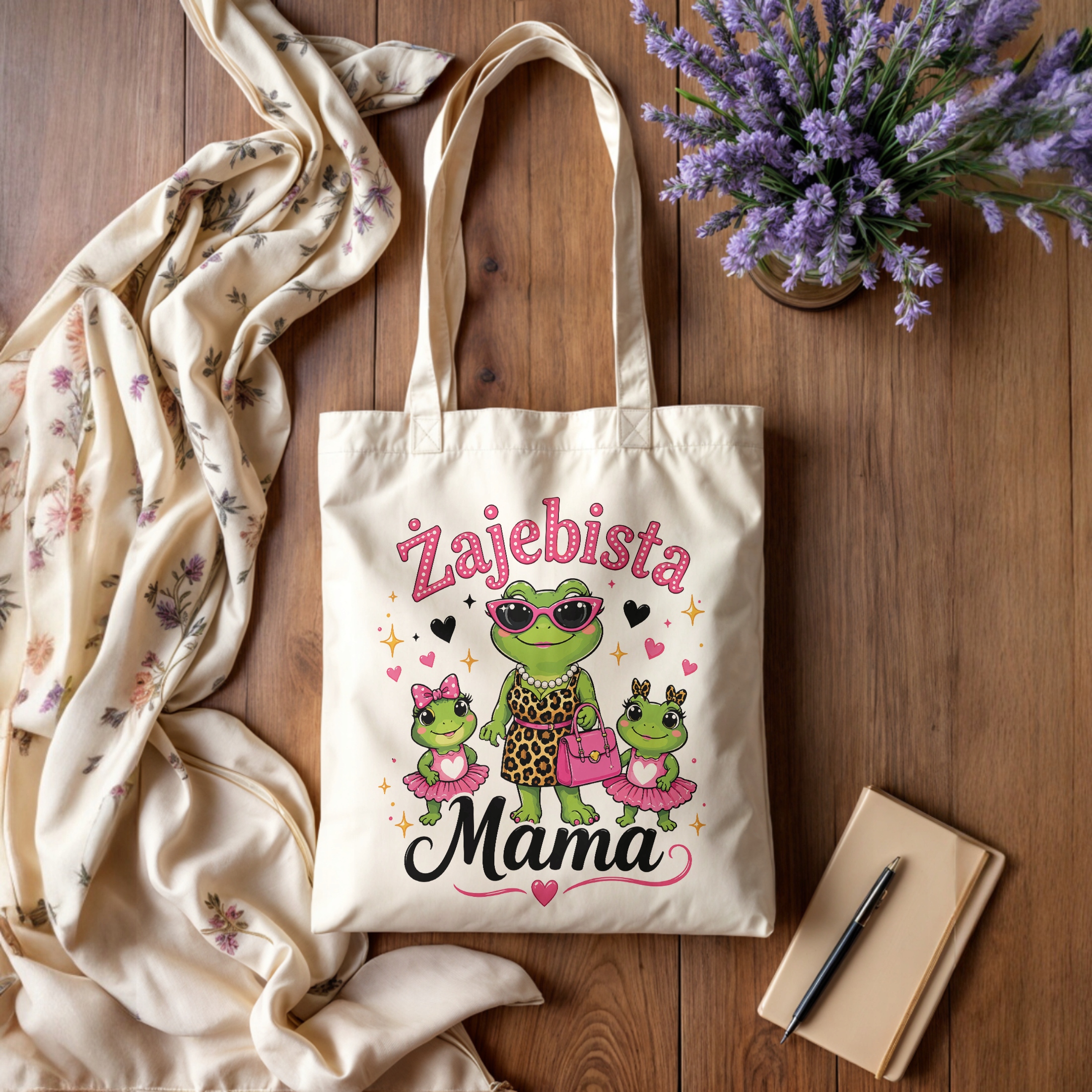 Dzień Matki prezent dla mamy torba bawełniana modny upominek dla mamy