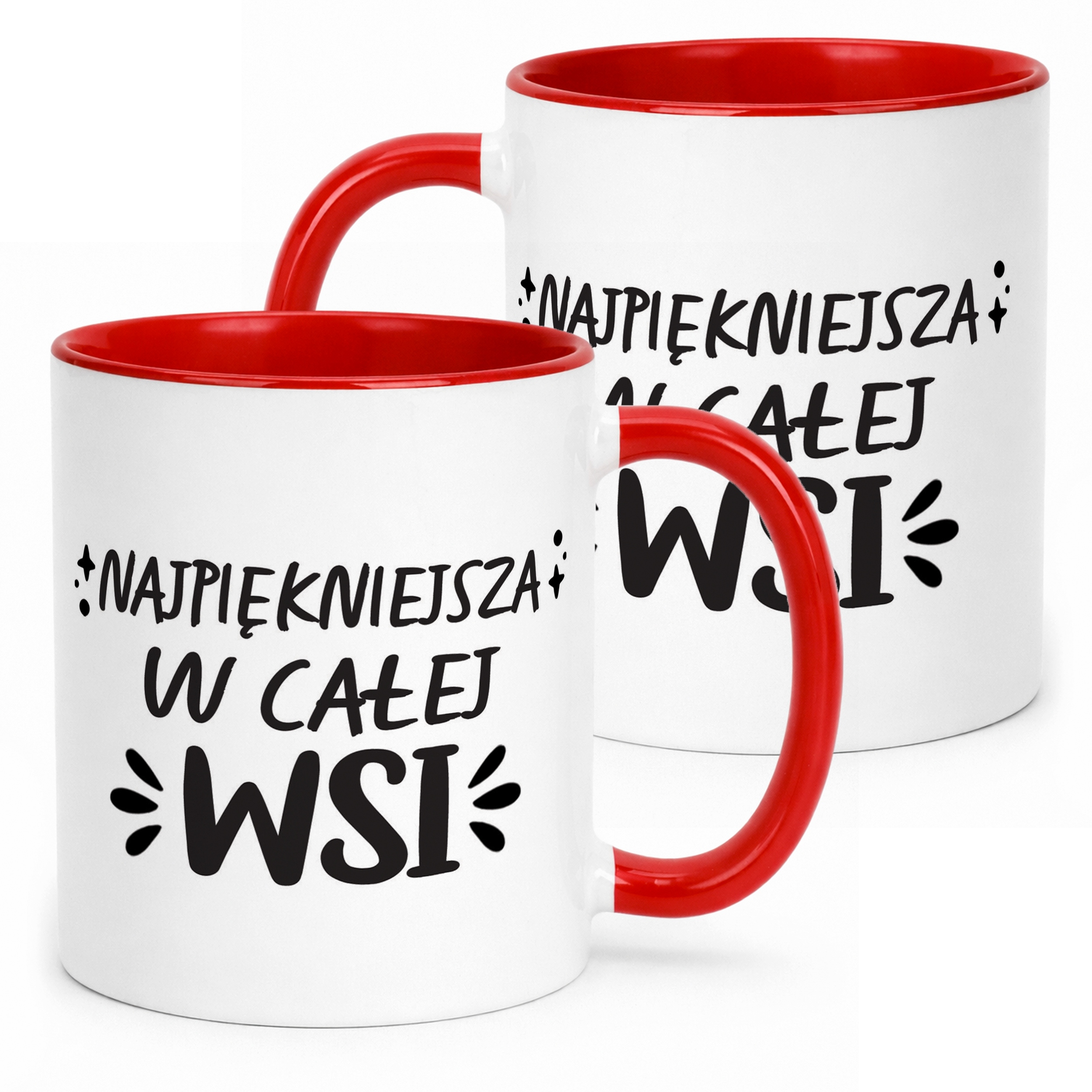 Kubek Czerwony Dzień Kobiet Dla Kobiety Dziewczyny Prezent Upominek