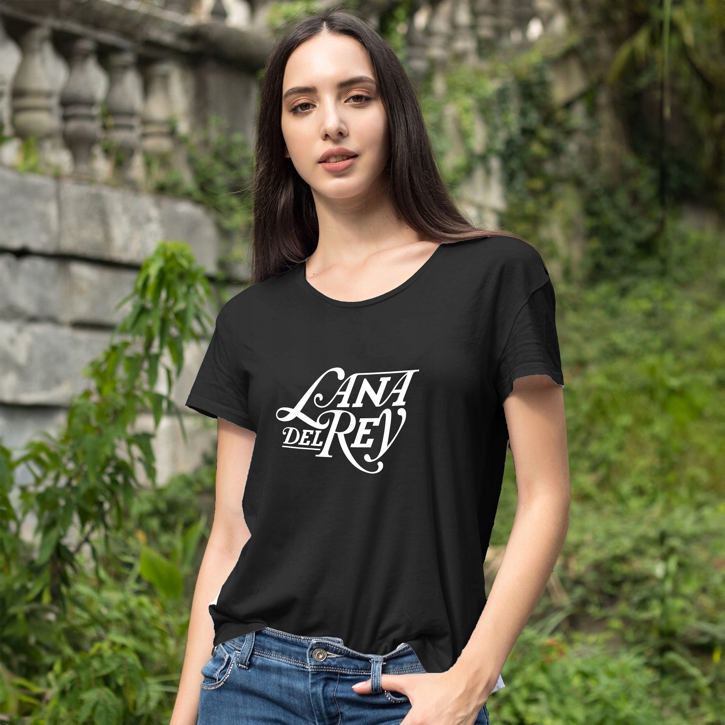 Koszulka damska czarna Lana Del Rey Dla Fanów