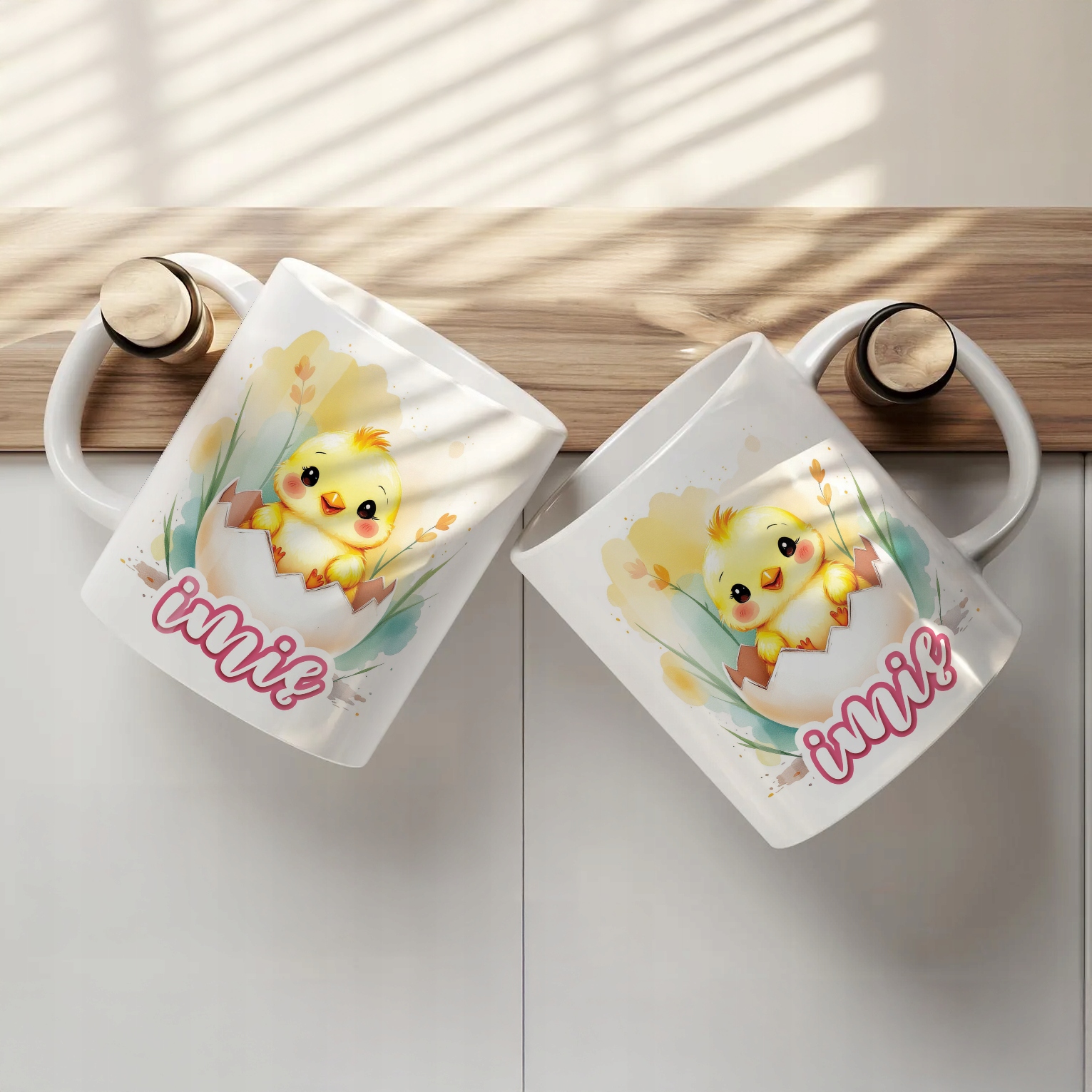 Kubek ceramiczny Wielkanocny Personalizowany Z okazji Świąt Wielkanocnych