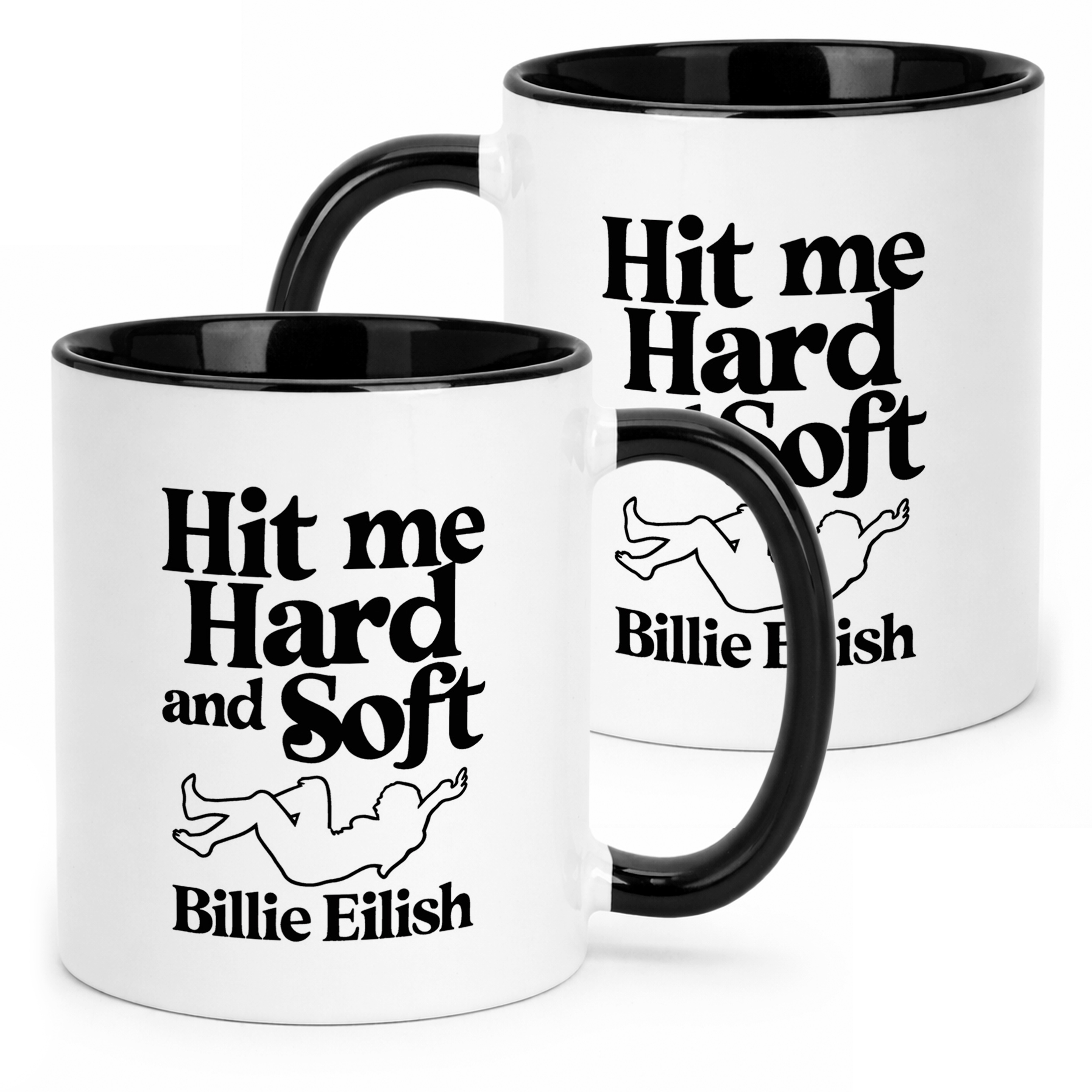 Kubek Czarny Billie Eilish Hit Me Hard And Soft Dla Fanów Prezent