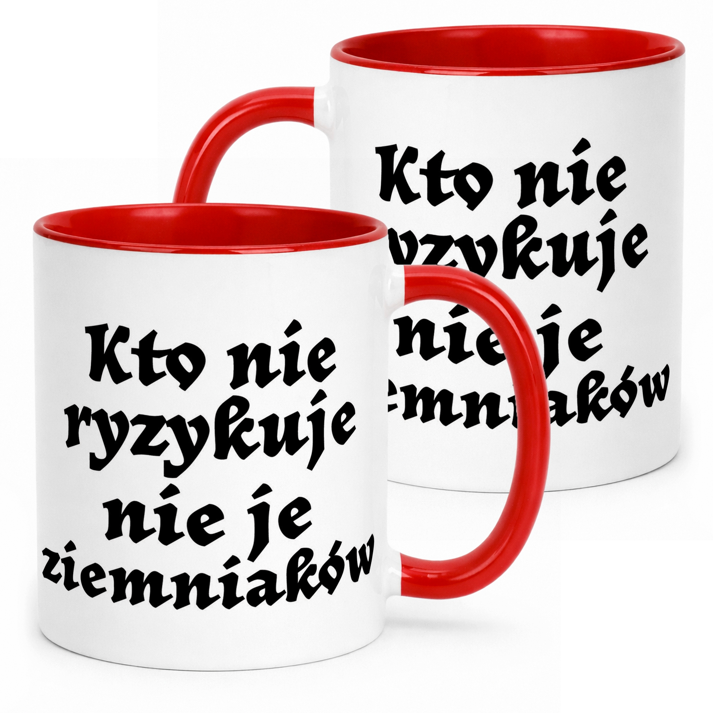 Kubek ceramiczny 1670 Kto Nie Ryzykuje Dla Fanów Serialu Prezent