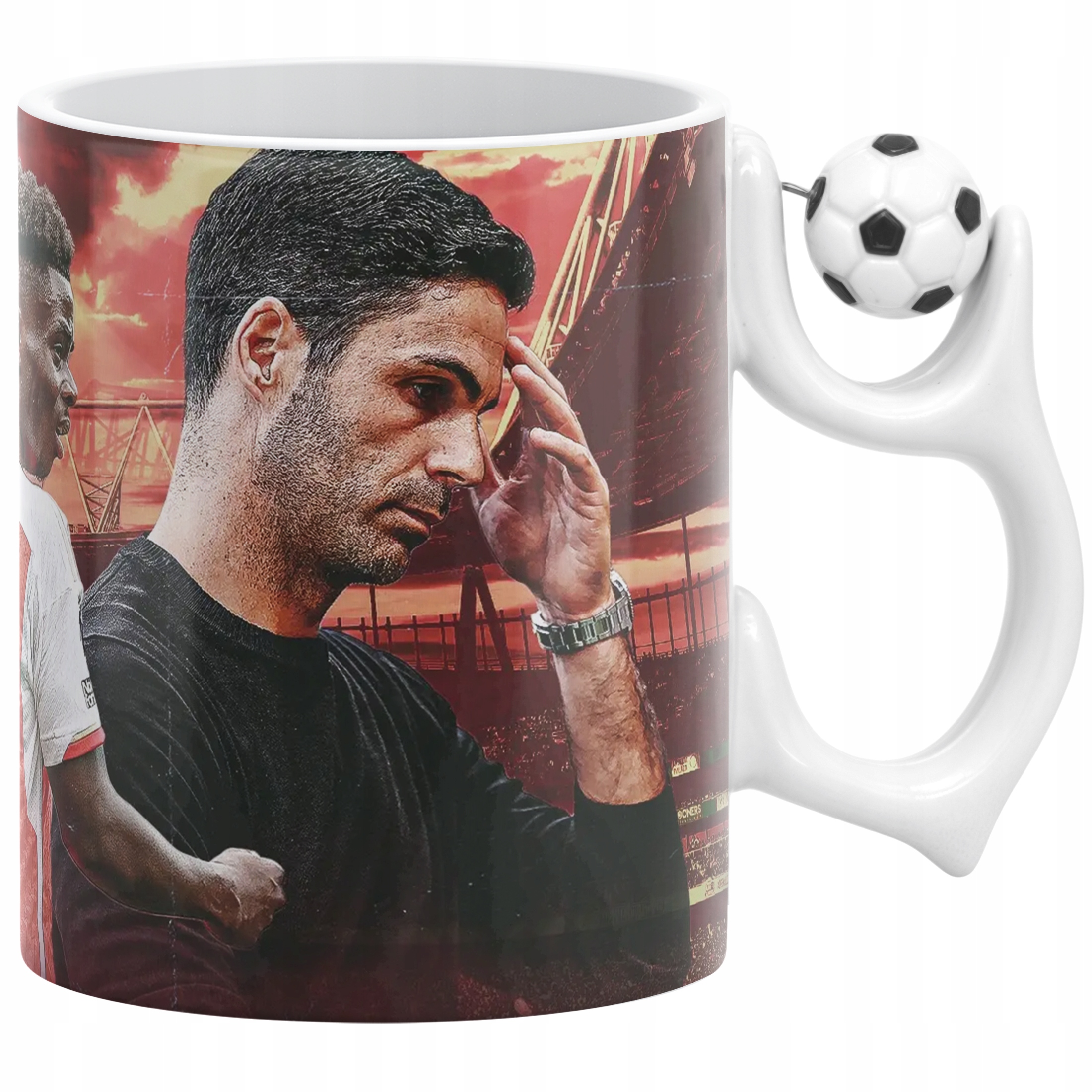 Kubek piłkarski Gabriel Jesus dla fanów Arsenal dla kibica