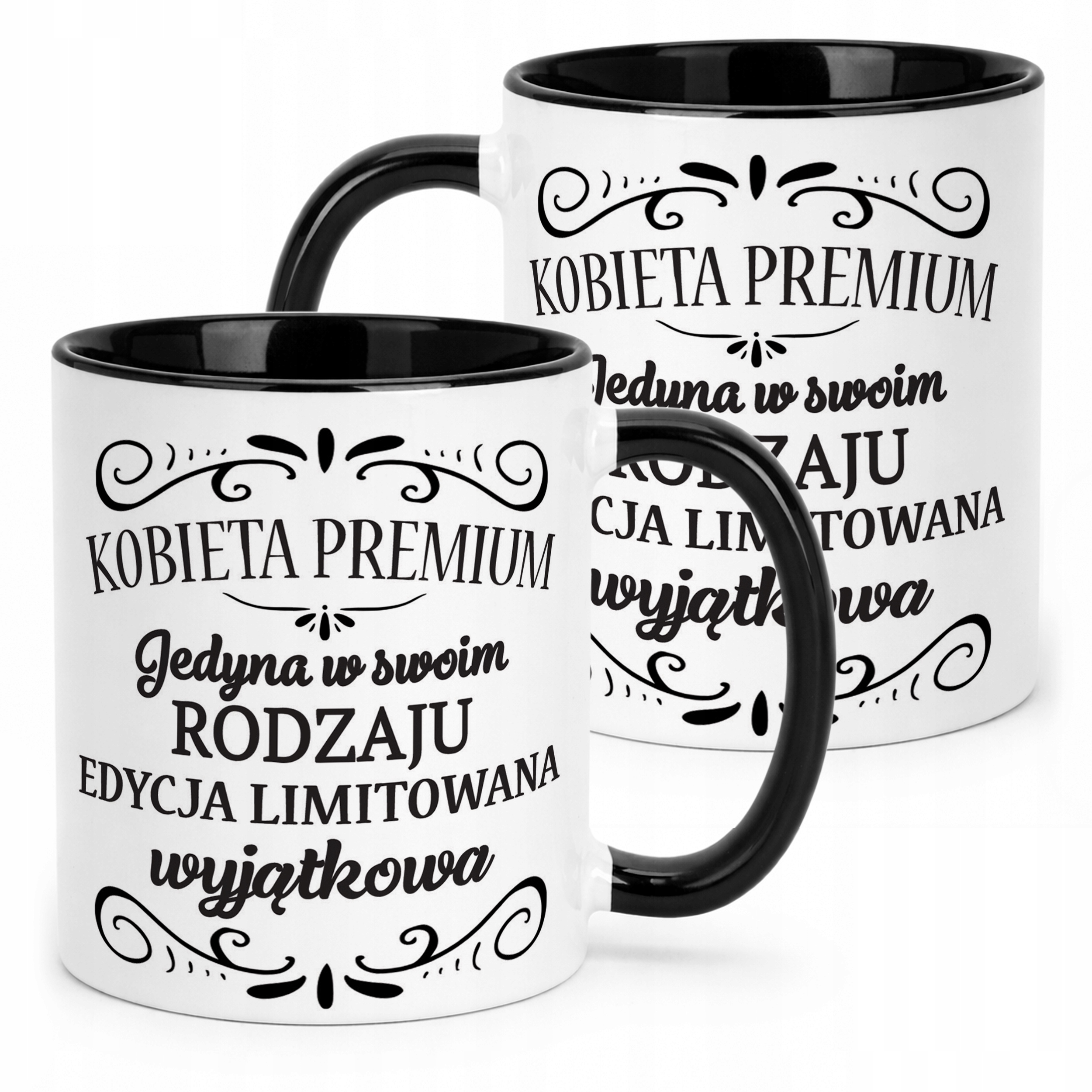 Kubek Czarny Dzień Kobiet Dla Kobiety Dziewczyny Prezent Upominek