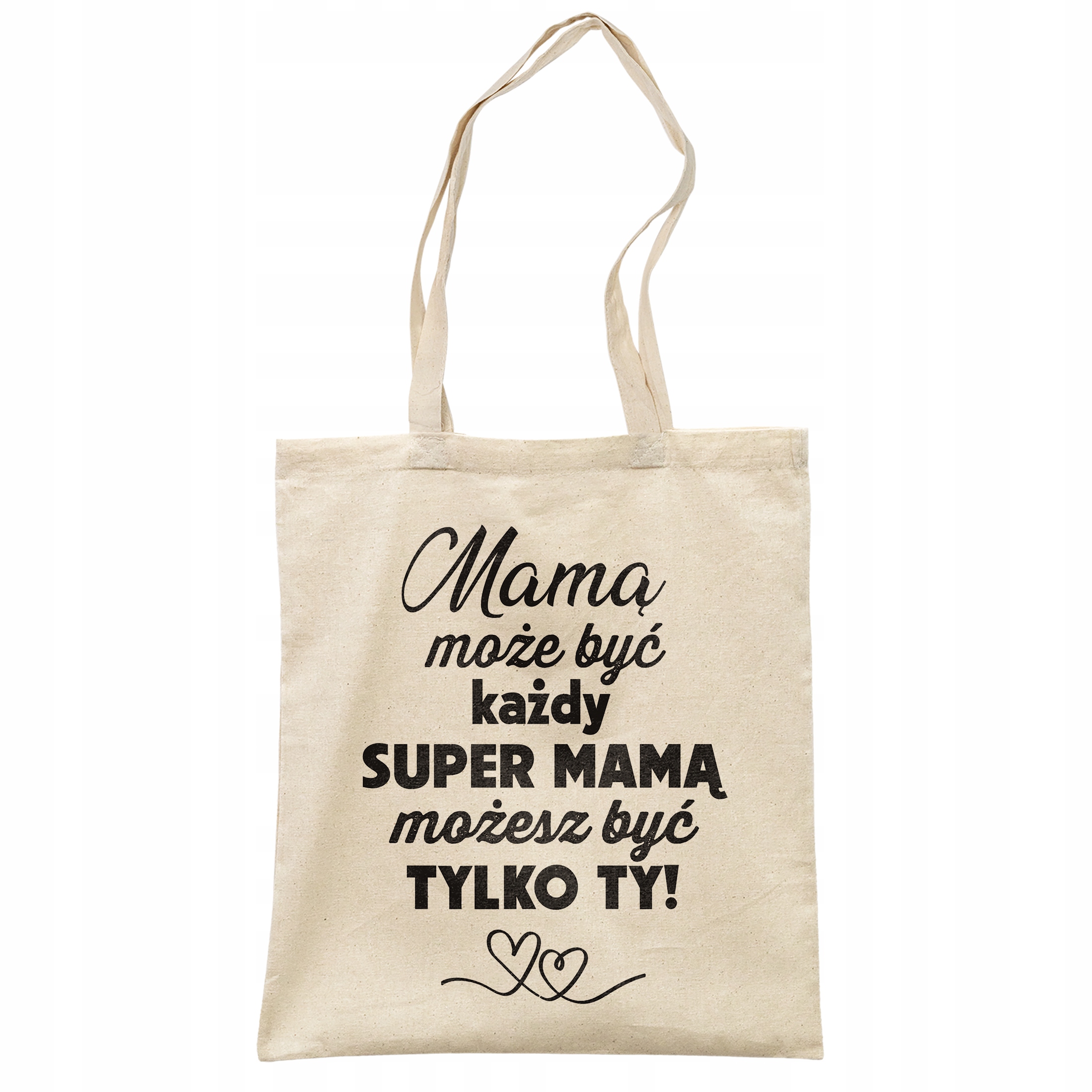 Torba bawełniana na zakupy Dzień Matki Dla Mamy Prezent Super Mama