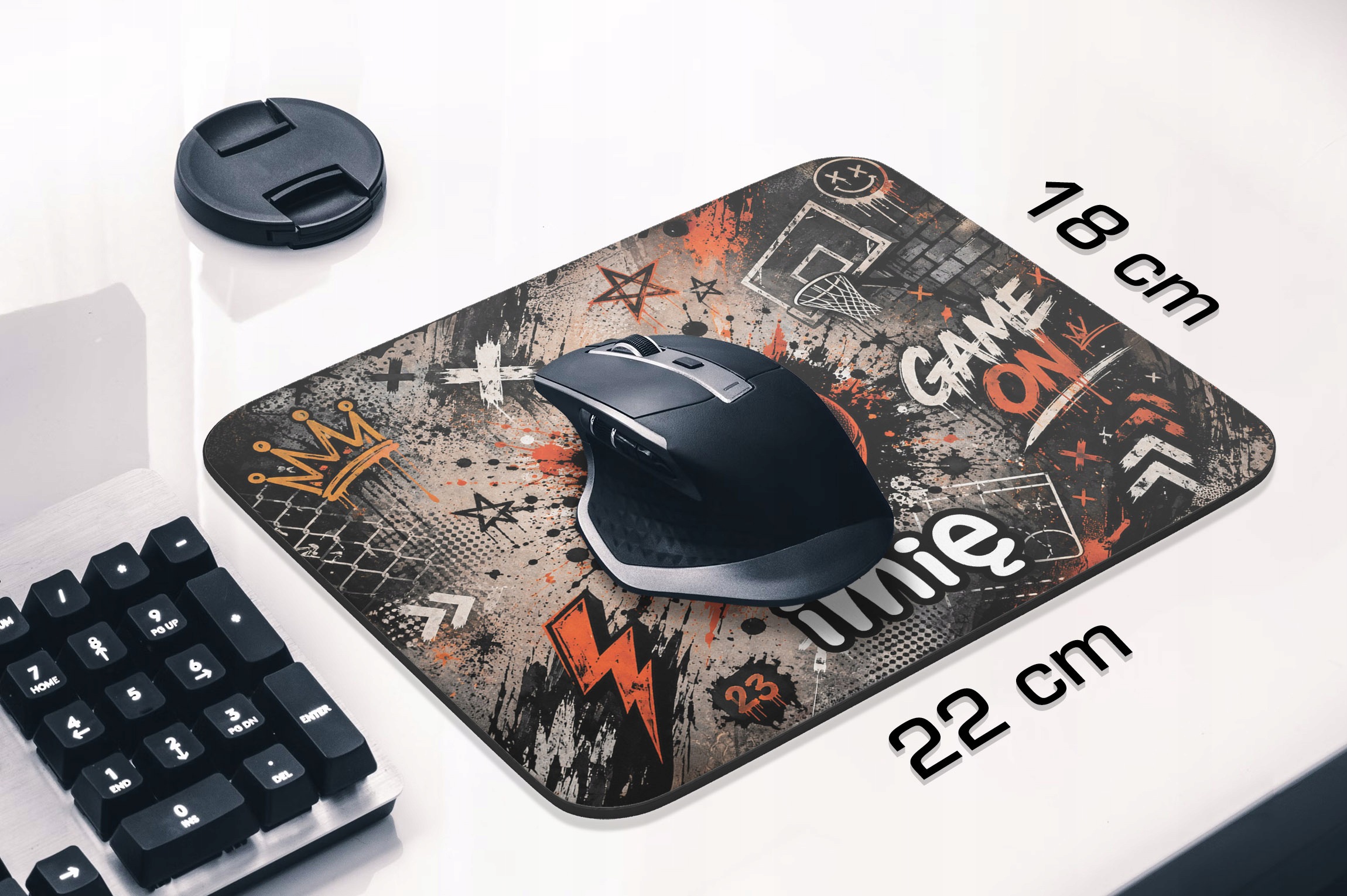 Podkładka pod mysz personalizowana z nadrukiem Koszykówka dla graczy